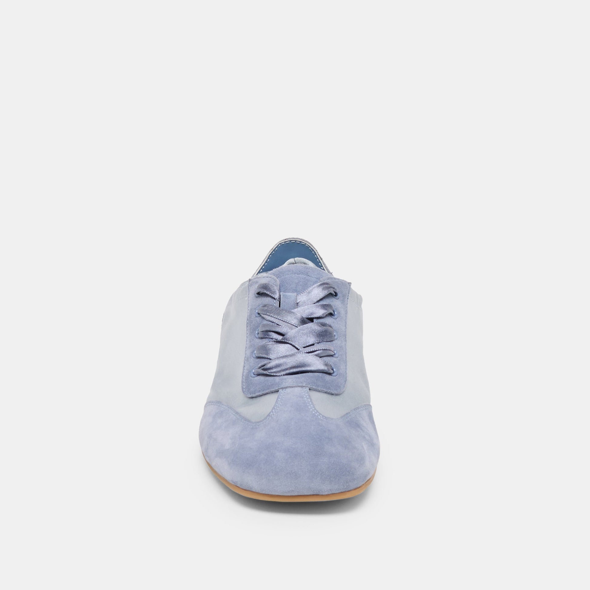 Itzy Periwinkle Satin Sneakers Dolce Vita Outlet