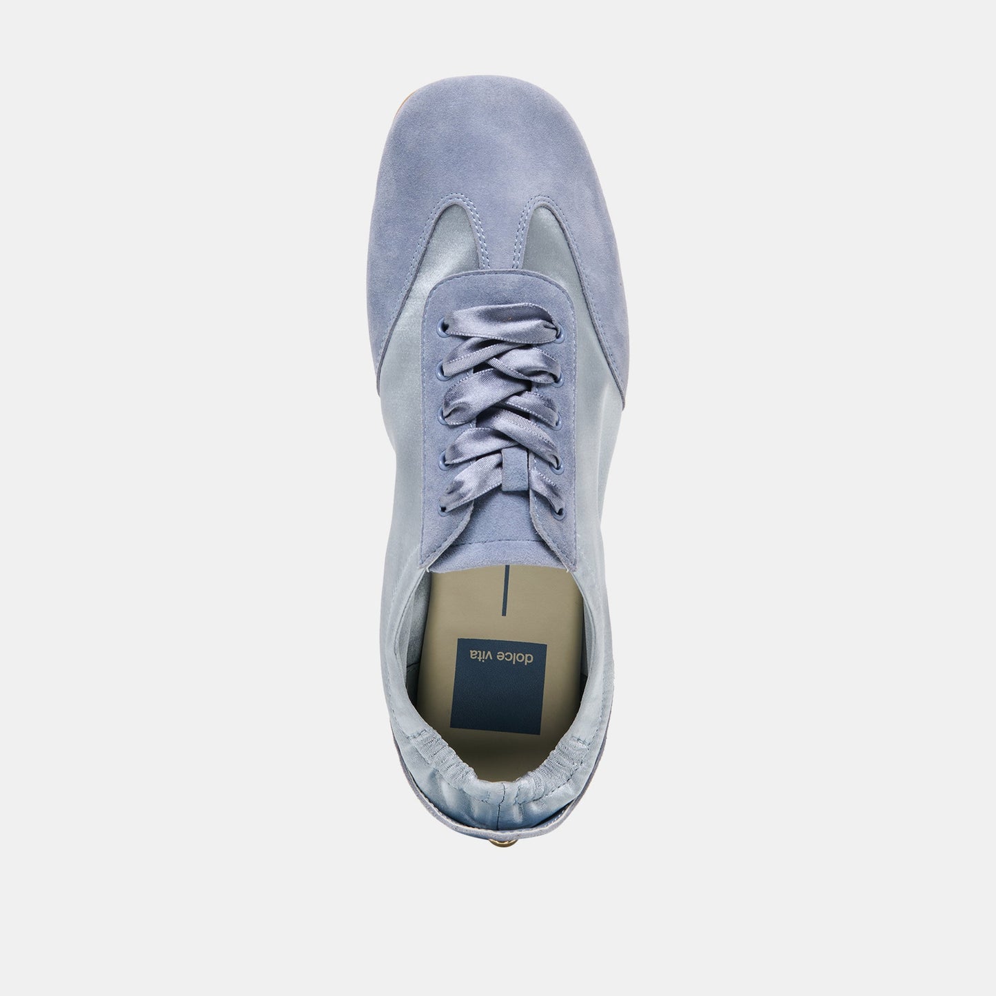 Itzy Periwinkle Satin Sneakers Dolce Vita Outlet