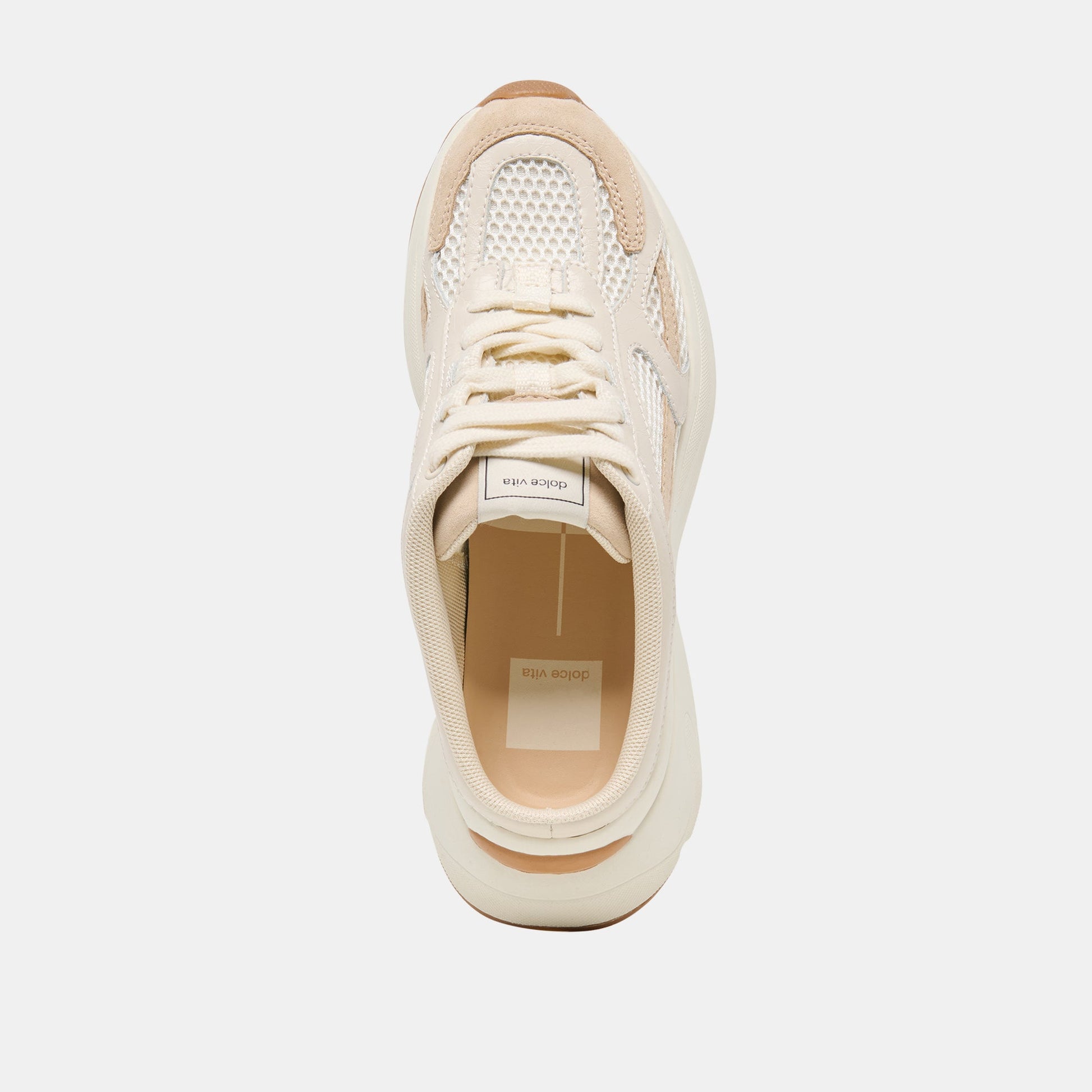 SWAYZY Ivory Multi Suede Platform Slip-on Sneakers Dolce Vita On sale