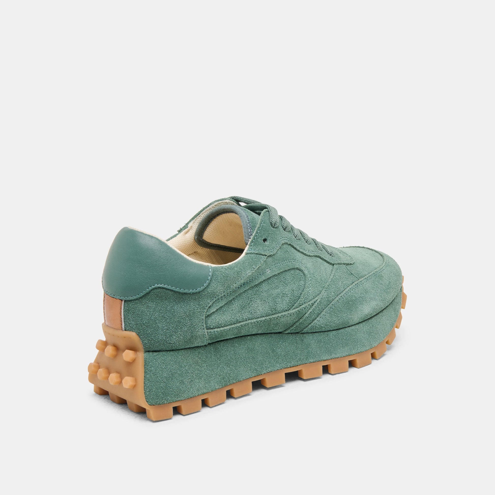 Tricia Dk Green Suede Sneakers Dolce Vita New