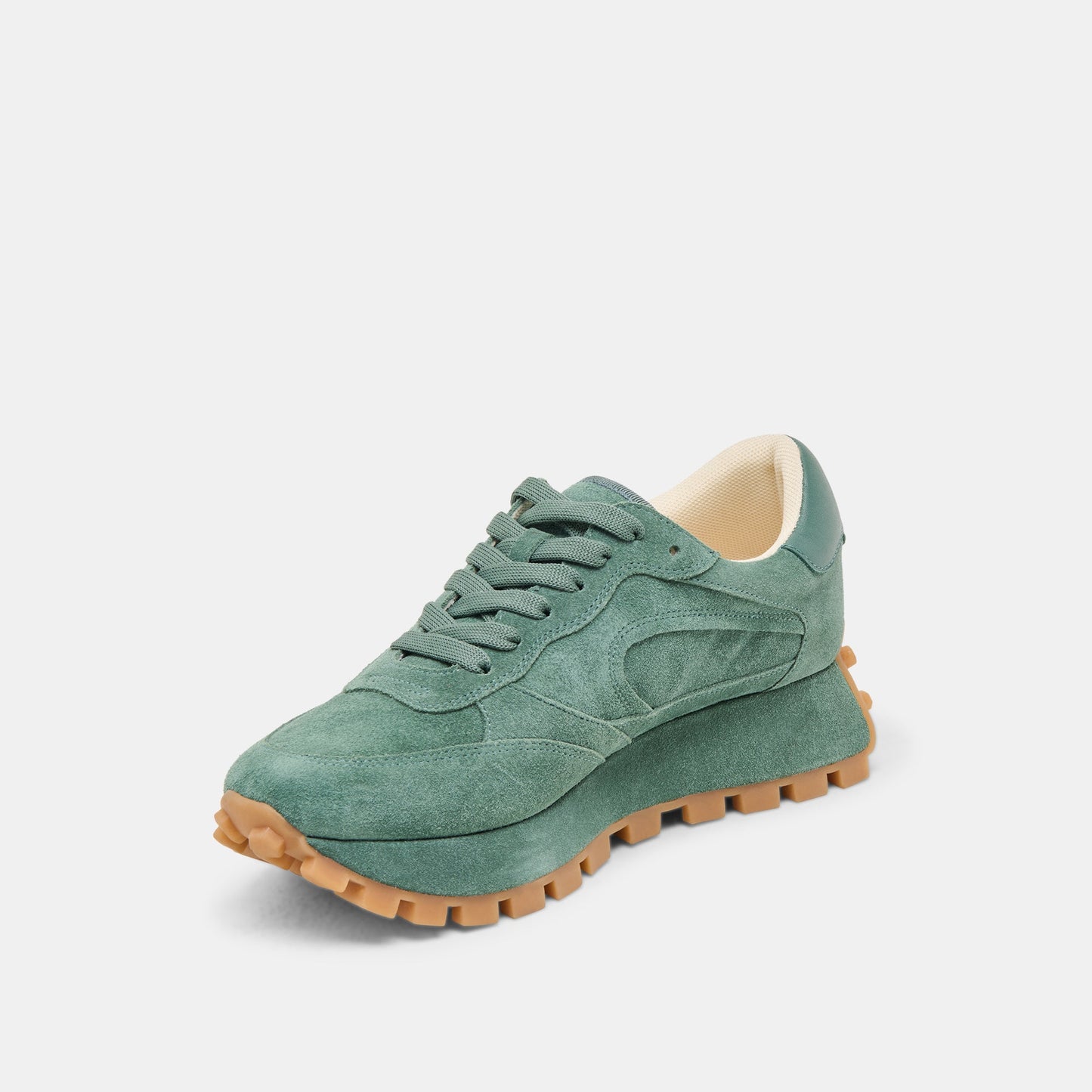 Tricia Dk Green Suede Sneakers Dolce Vita New