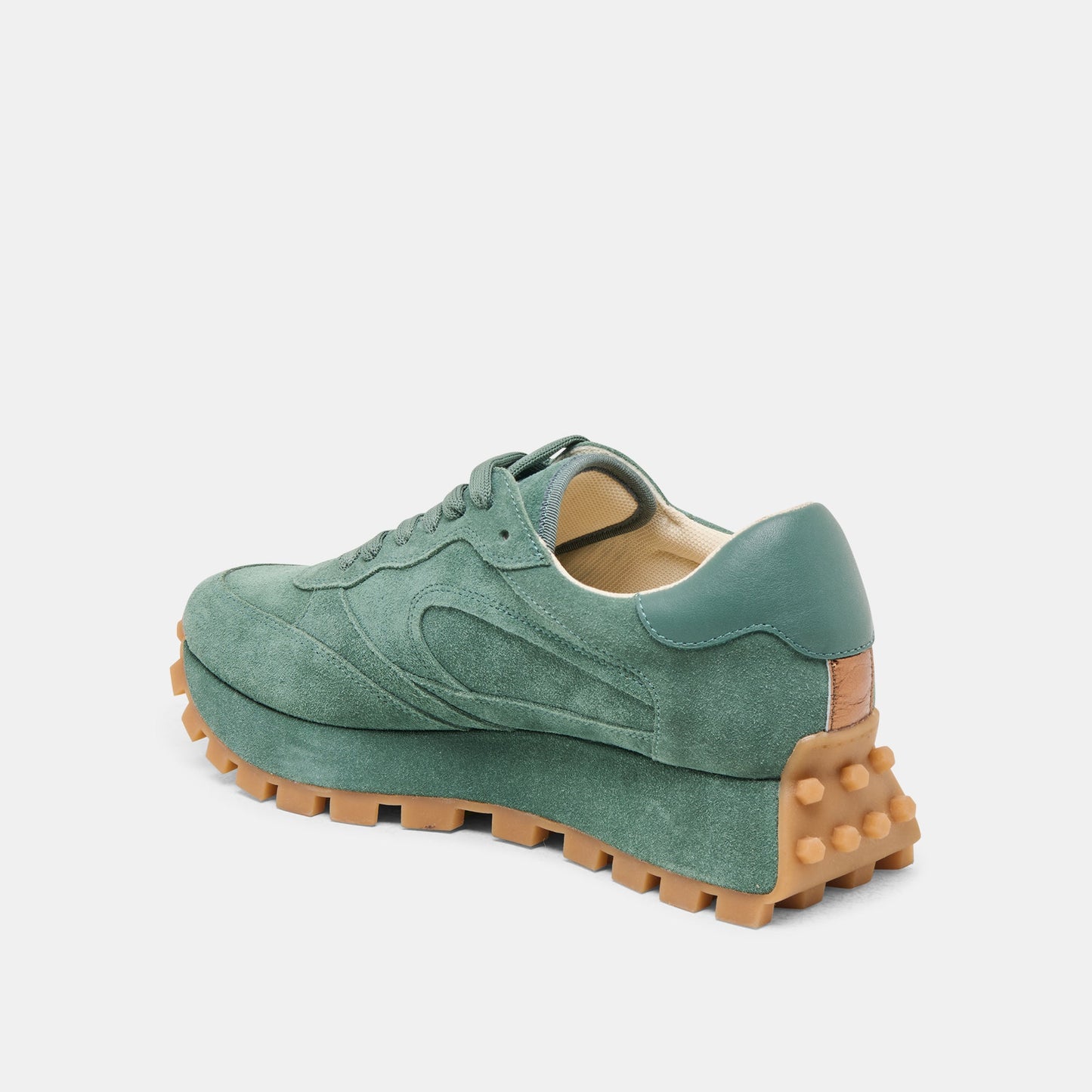 Tricia Dk Green Suede Sneakers Dolce Vita New