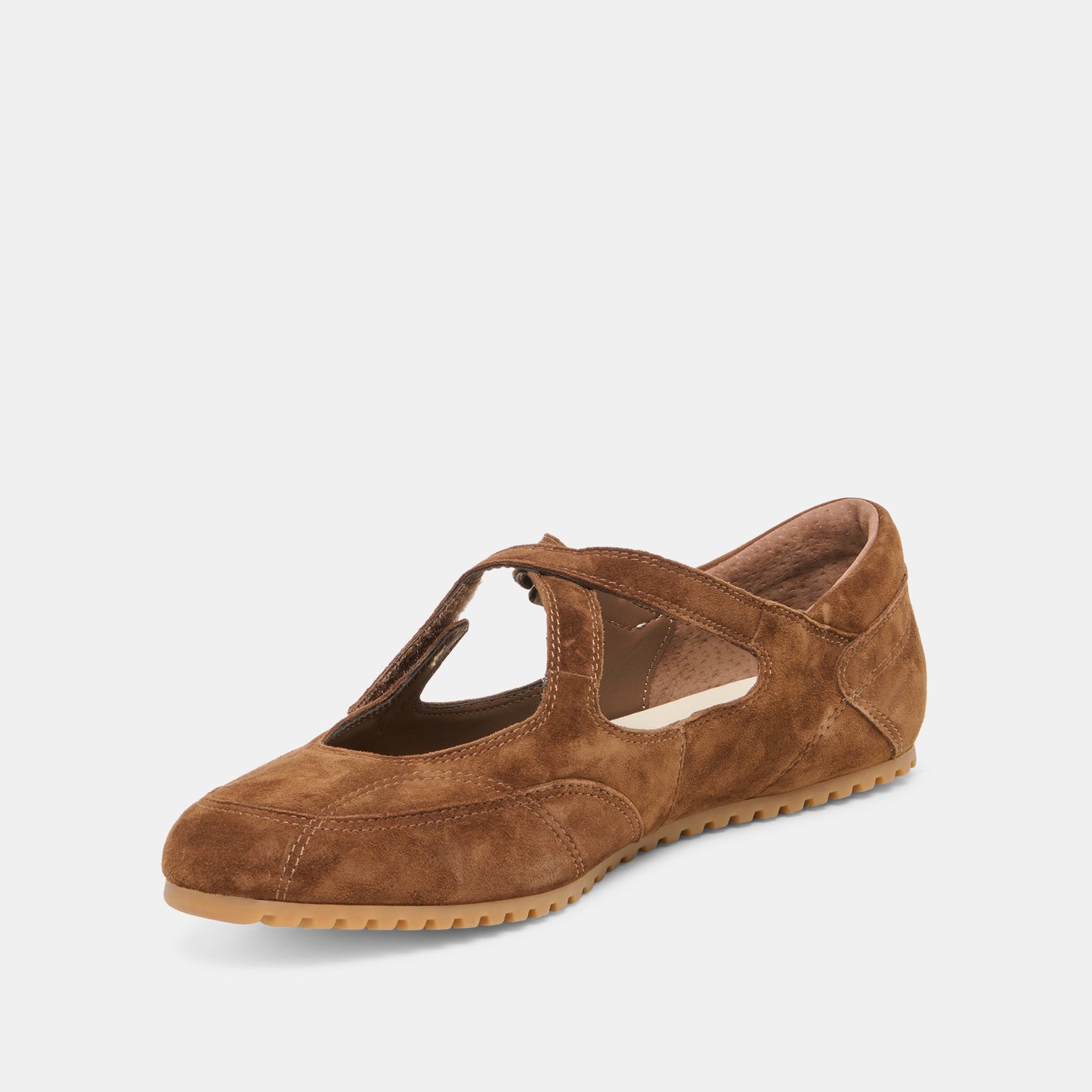 YONO Cocoa Suede Ballet Sneaker Flats Dolce Vita Online