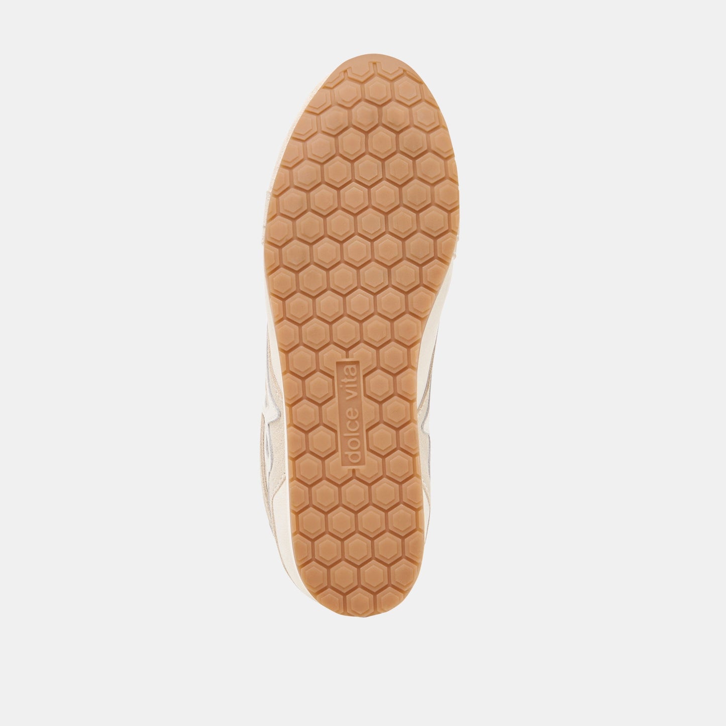 DEACON Ivory Suede Lace-Up Sneakers Dolce Vita Sale