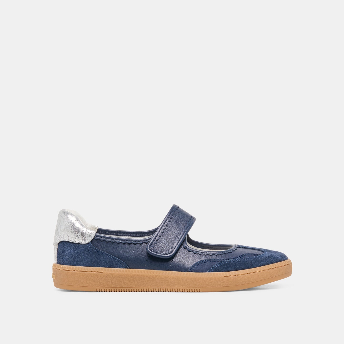NANET Dk Navy Suede Mary-Jane Ballet Sneakers Dolce Vita us
