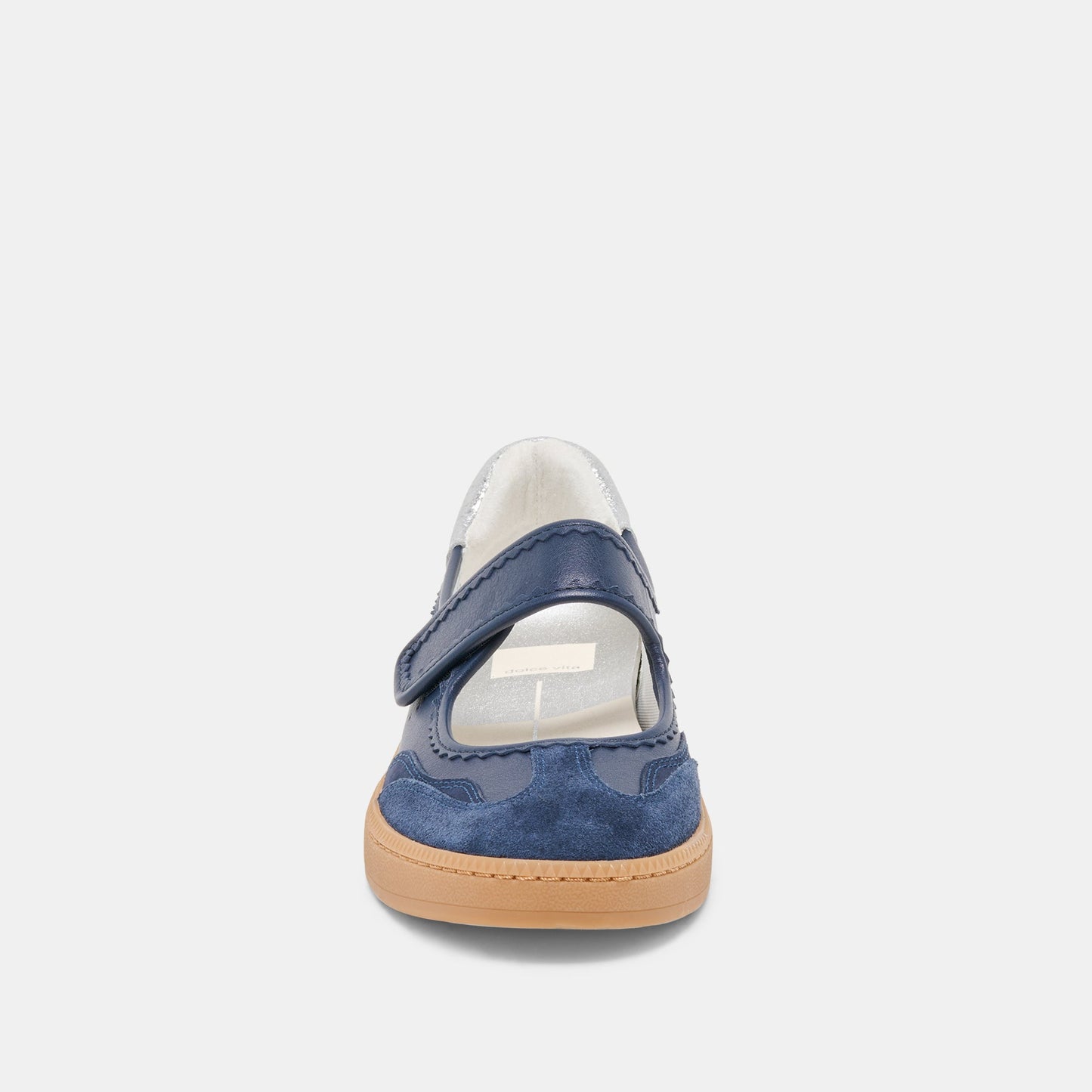 NANET Dk Navy Suede Mary-Jane Ballet Sneakers Dolce Vita us