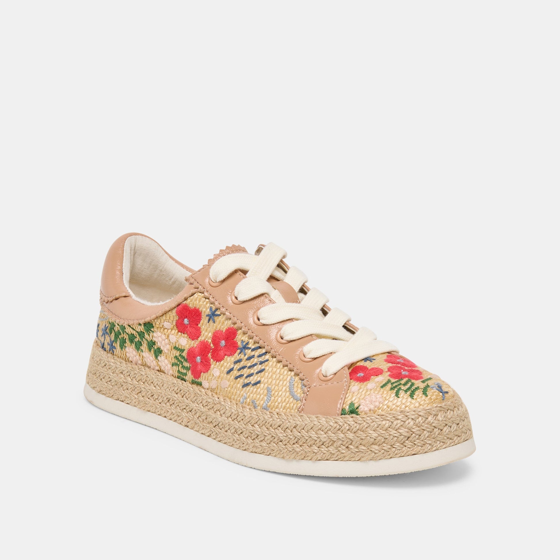 Azalia Sand Floral Raffia Heels Dolce Vita Online