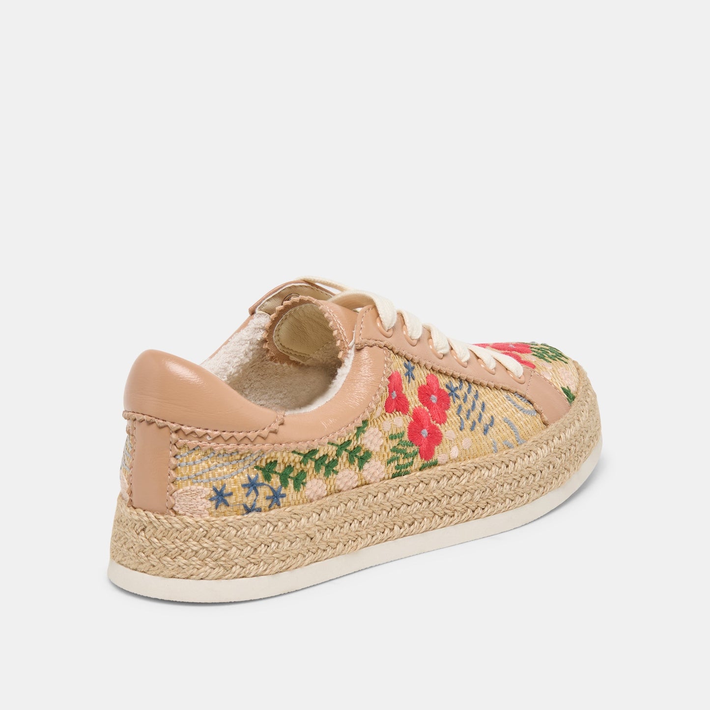Azalia Sand Floral Raffia Heels Dolce Vita Online