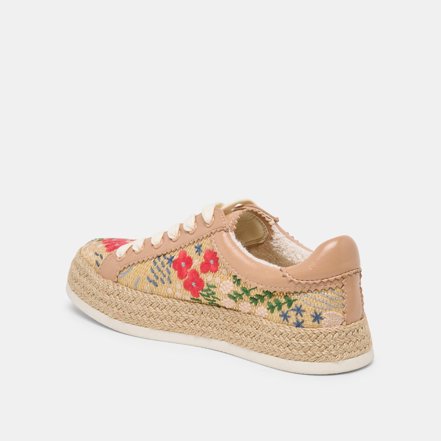Azalia Sand Floral Raffia Heels Dolce Vita Online