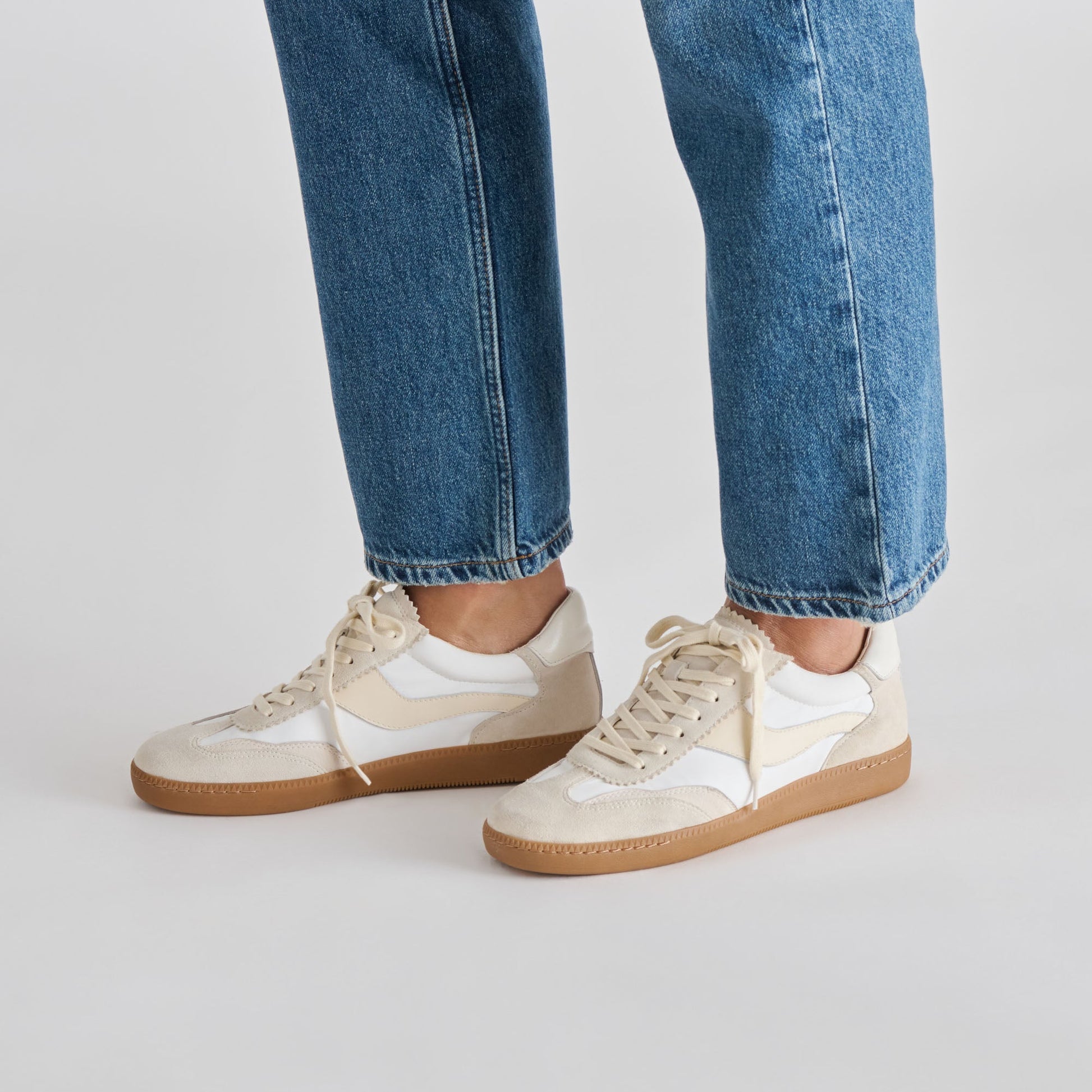 Notice White Dune Nylon Sneakers Dolce Vita Sale