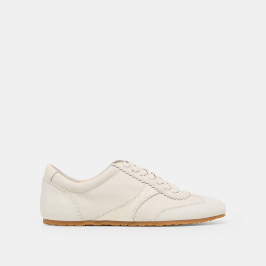 Dorie White Leather Sneakers Dolce Vita Outlet