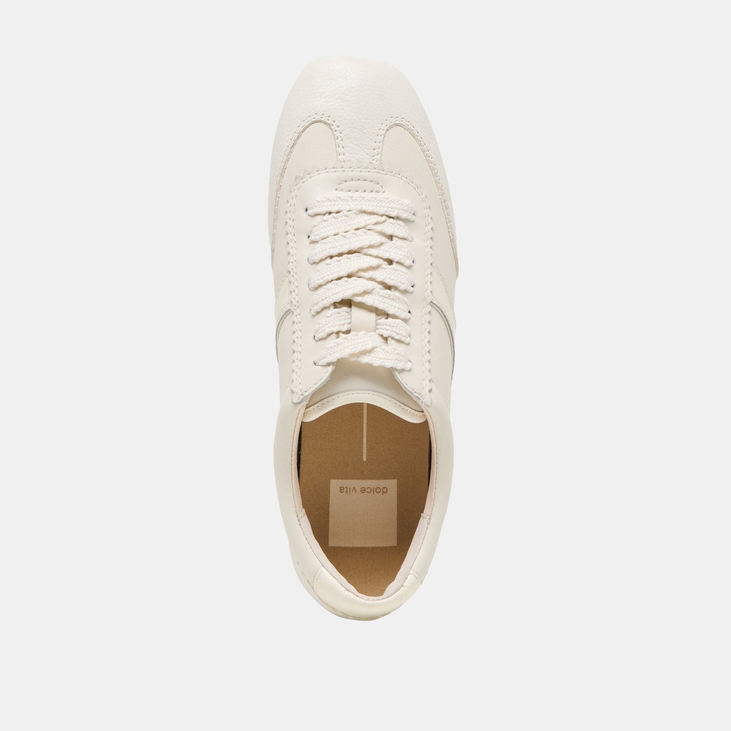 Dorie White Leather Sneakers Dolce Vita Outlet