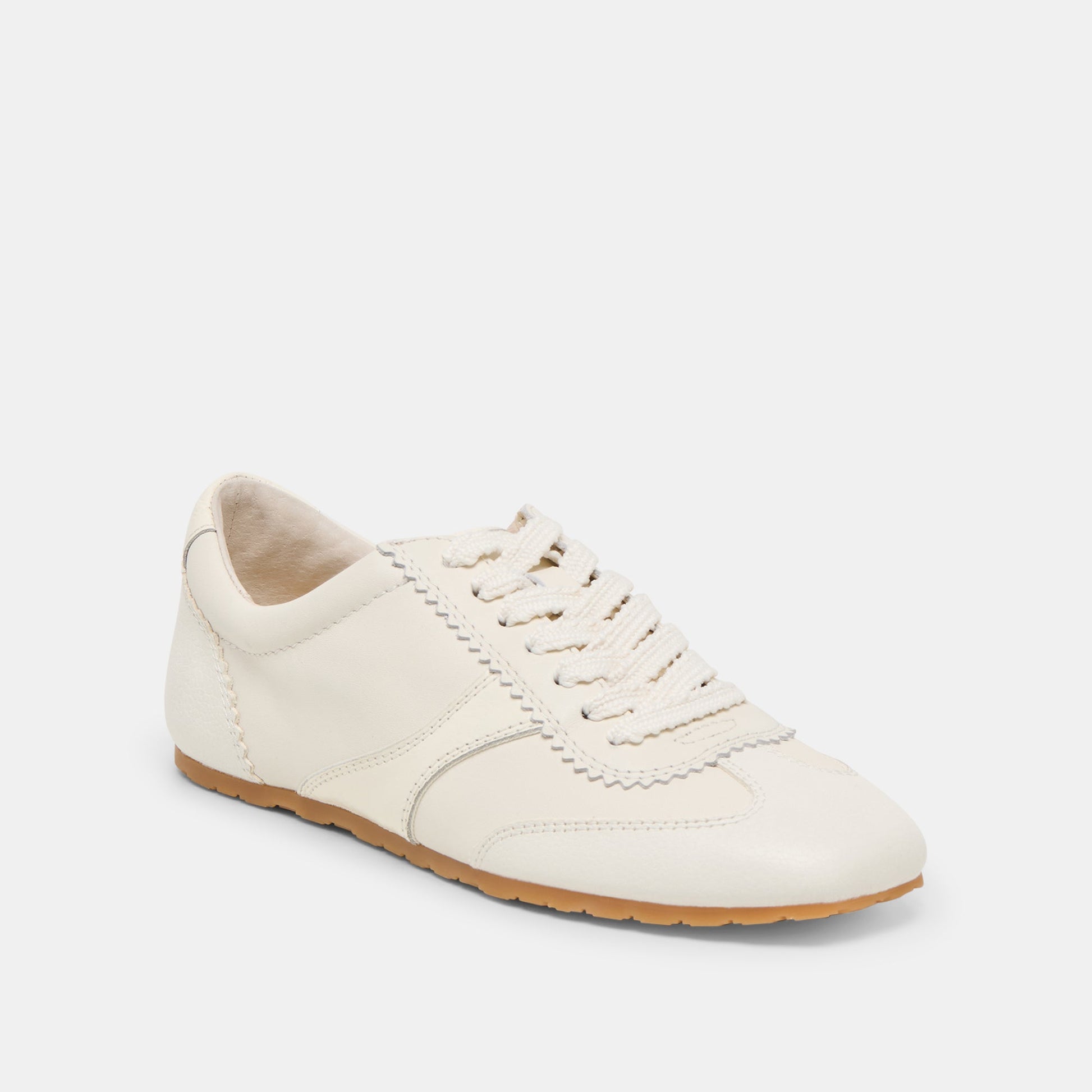 Dorie White Leather Sneakers Dolce Vita Outlet