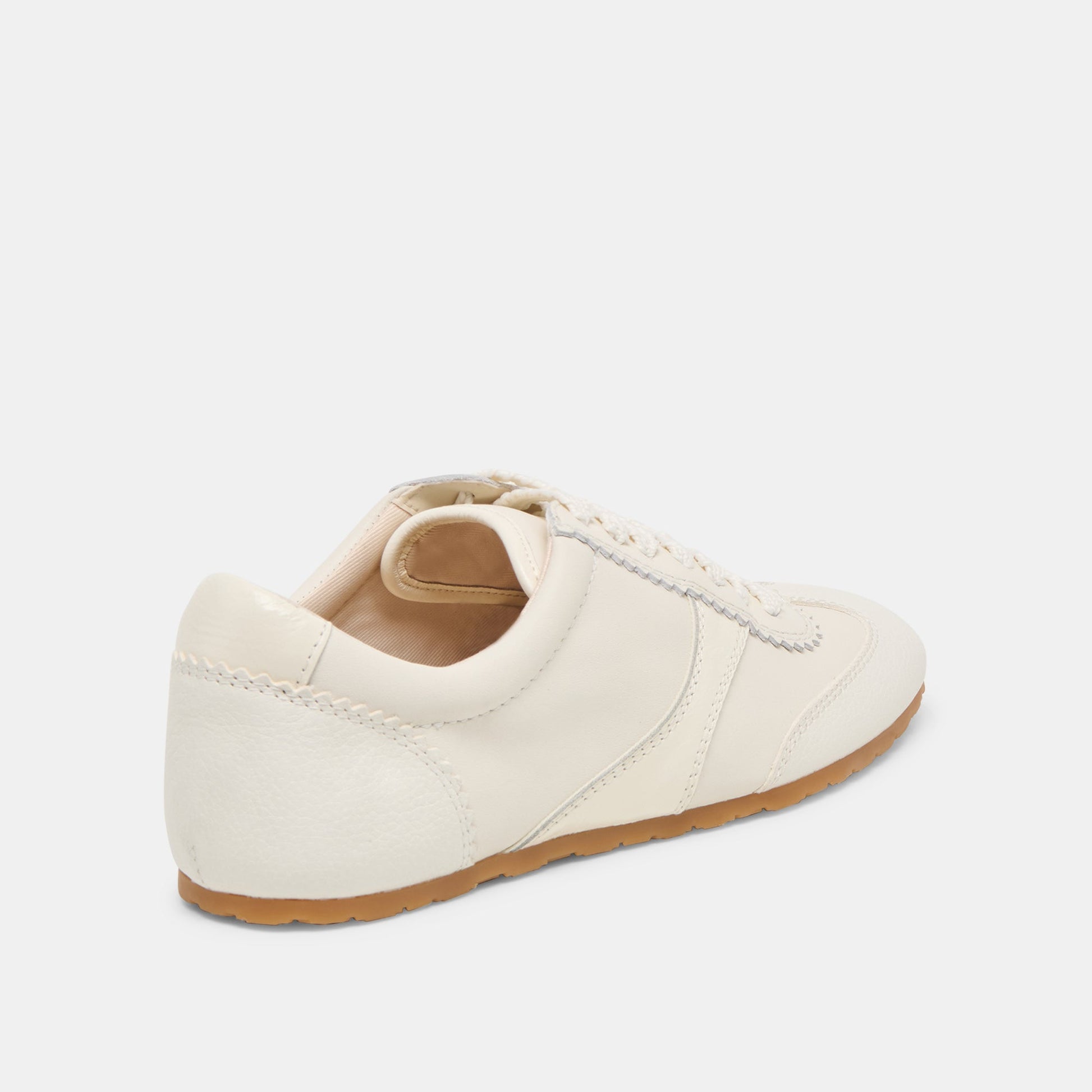Dorie White Leather Sneakers Dolce Vita Outlet