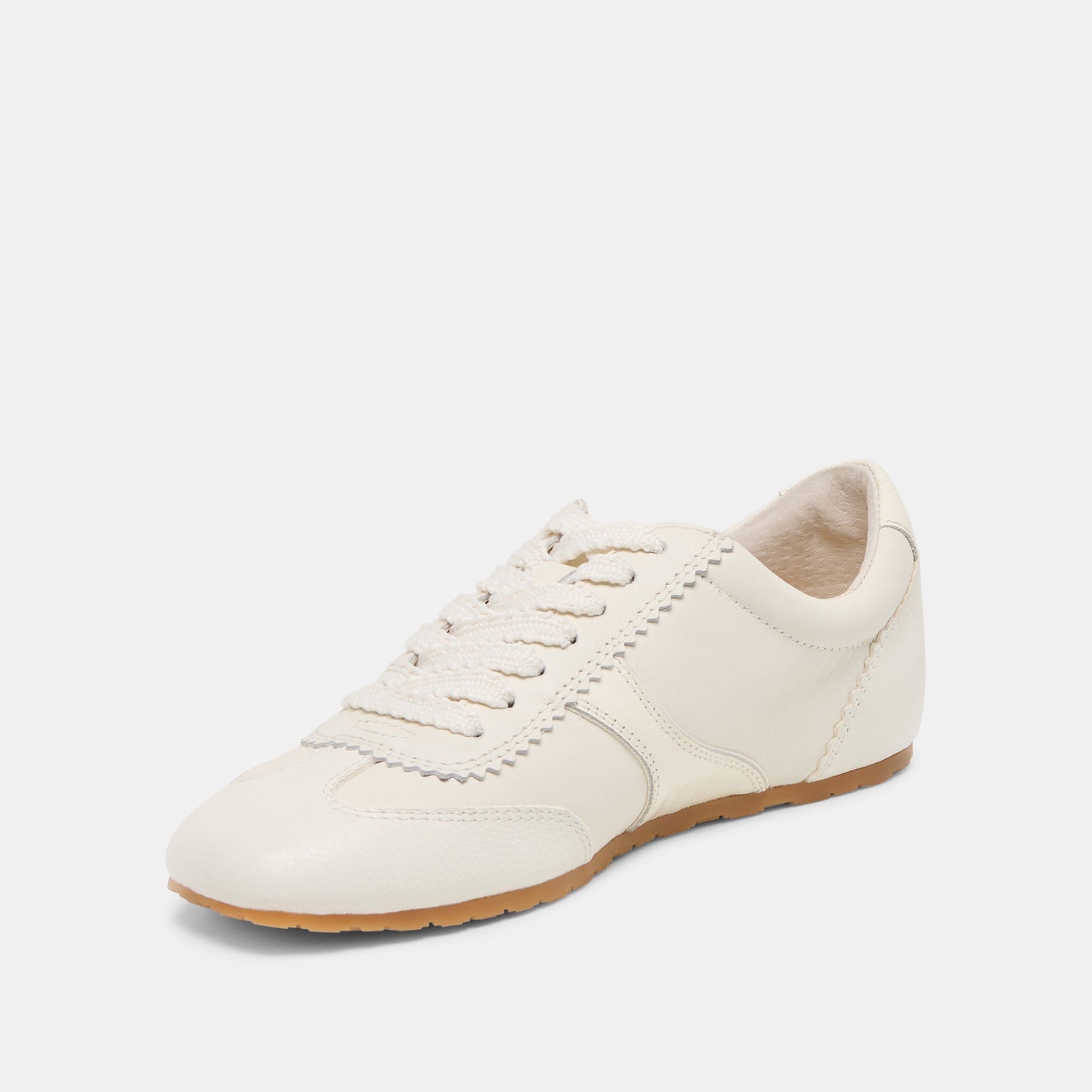 Dorie White Leather Sneakers Dolce Vita Outlet