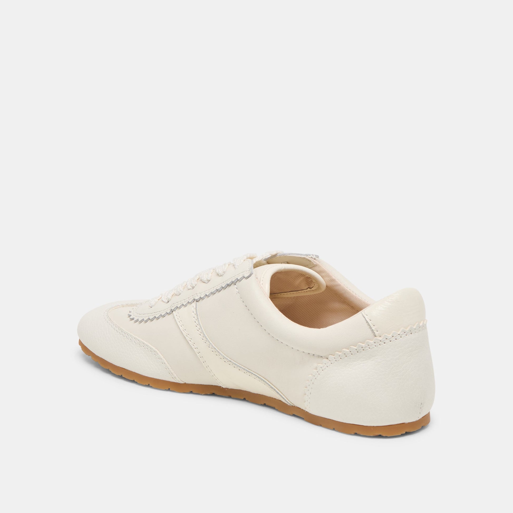 Dorie White Leather Sneakers Dolce Vita Outlet