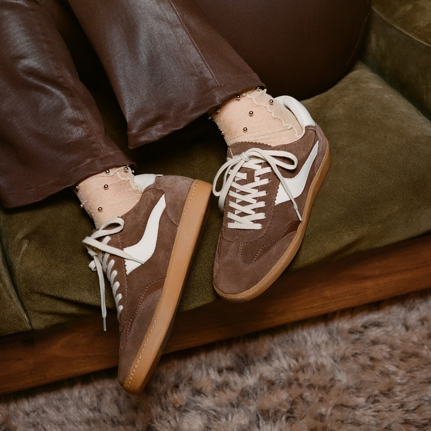 NOTICE SNEAKERS DK BROWN SUEDE
 – Dolce Vita Dolce Vita On sale