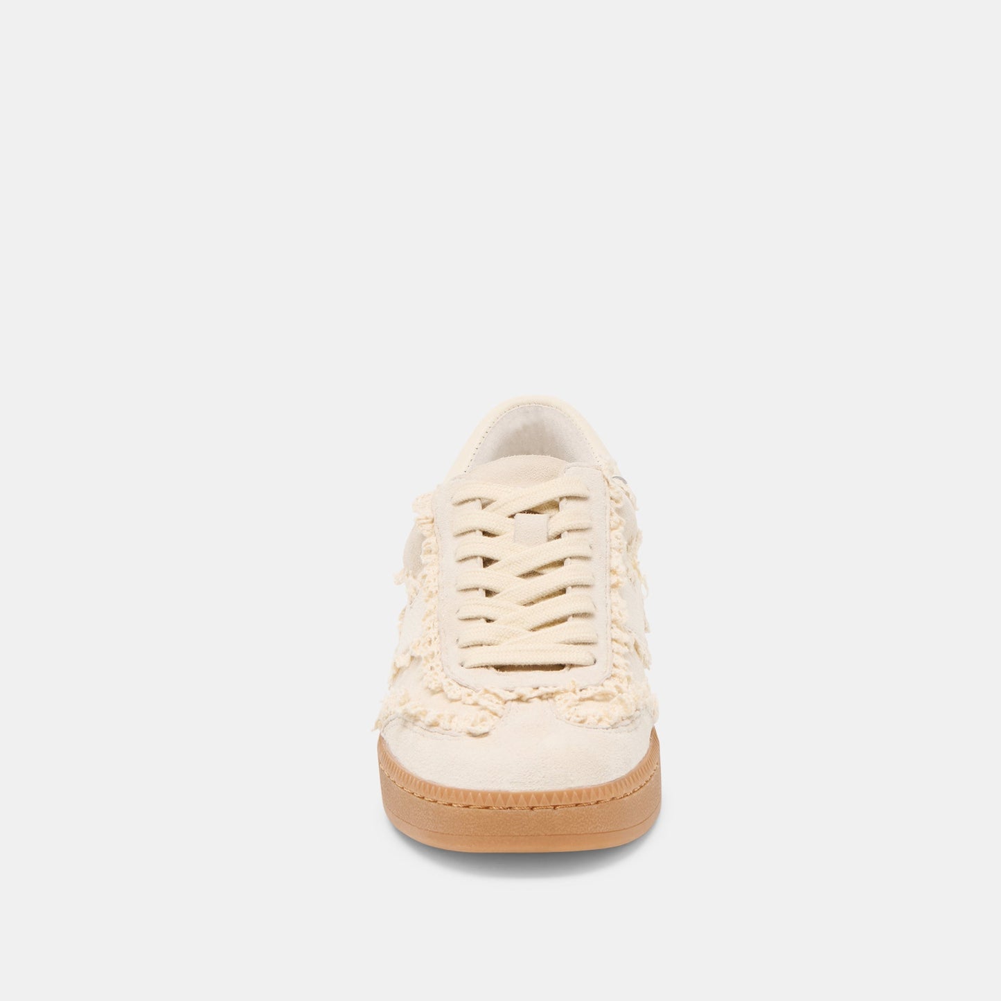 Notice Lace Ivory Suede Sneakers Dolce Vita New