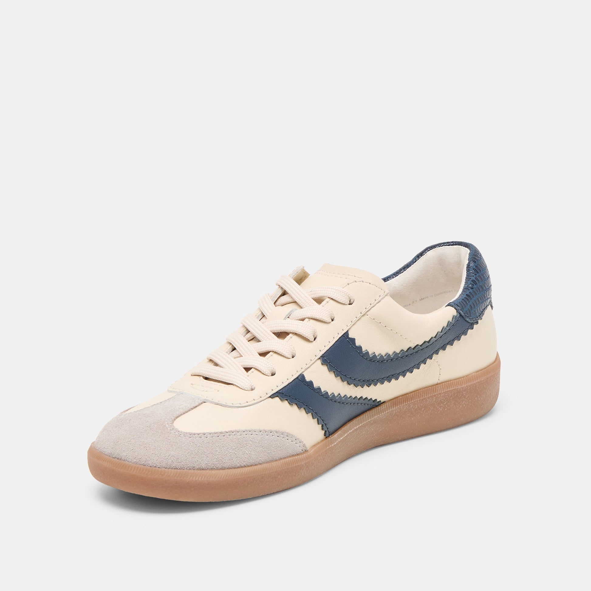 Merit White Navy Leather Sneakers Dolce Vita Sale