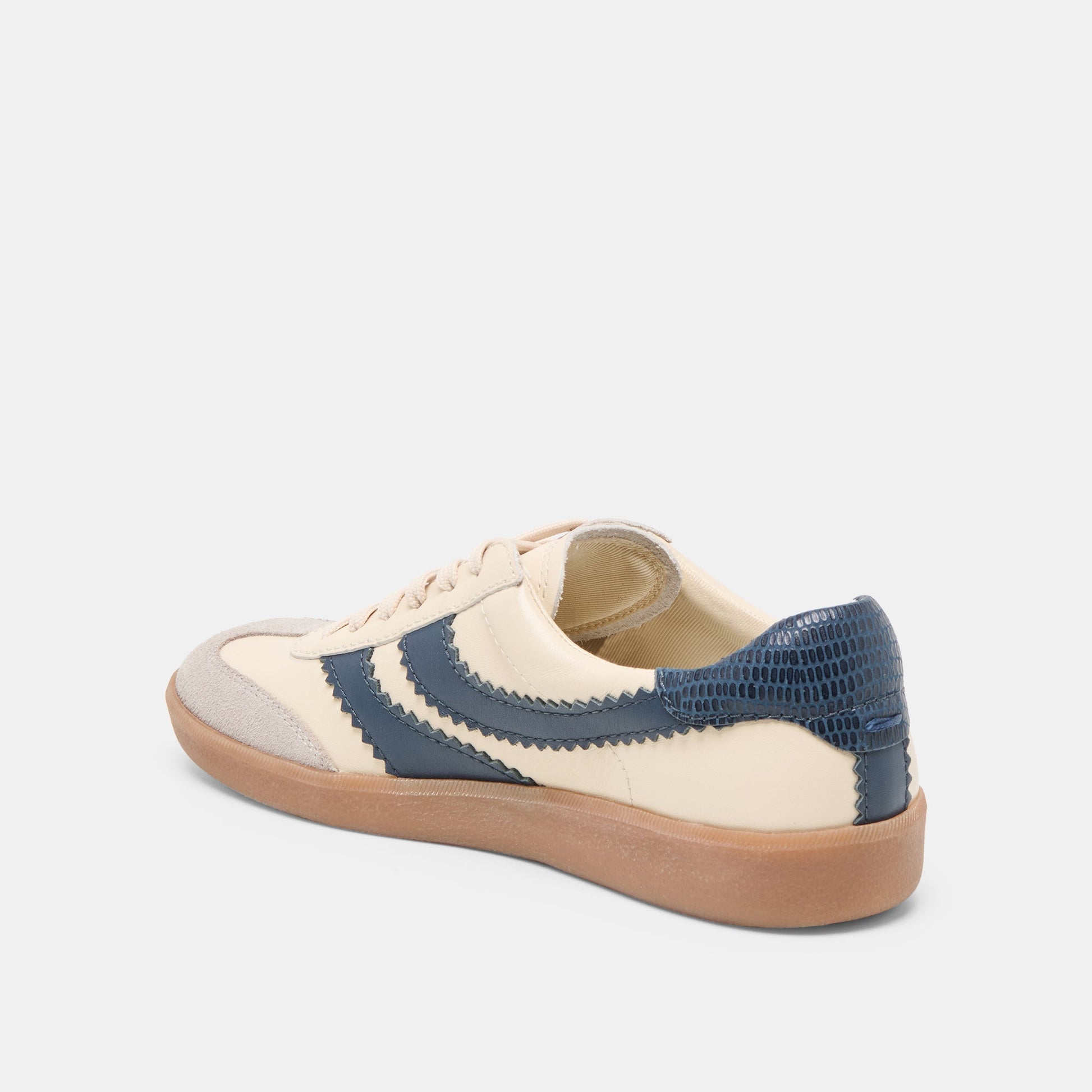 Merit White Navy Leather Sneakers Dolce Vita Sale