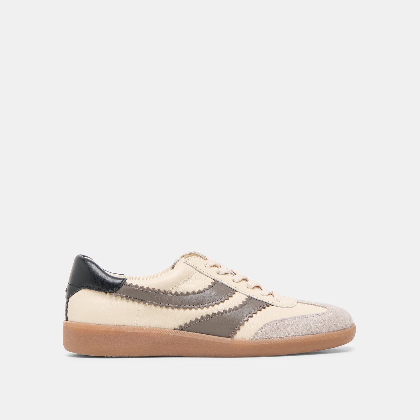 Merit White Grey Leather Sneakers Dolce Vita Outlet