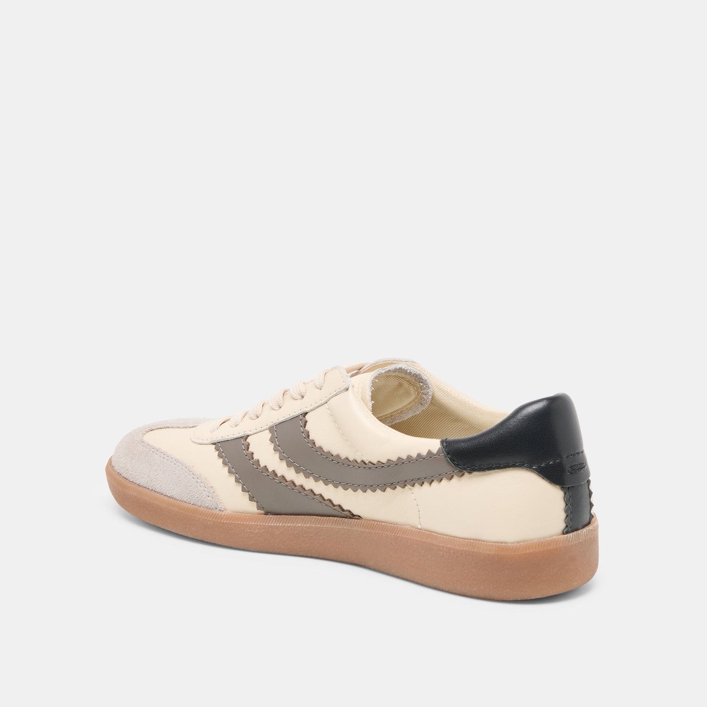 Merit White Grey Leather Sneakers Dolce Vita Outlet