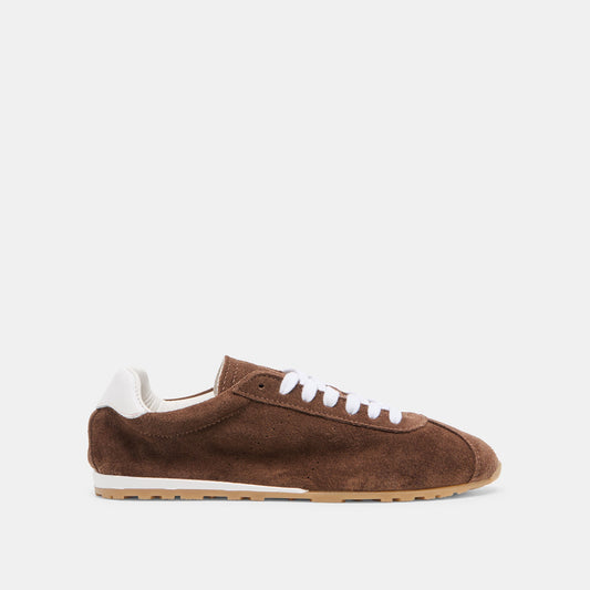 Serina Dk Brown Suede Sneakers Dolce Vita For sale