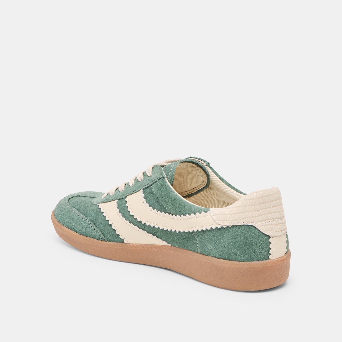 Merit Dk Green Suede Sneakers Dolce Vita New