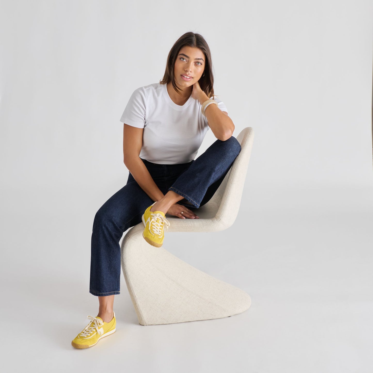 Sariya Yellow Nylon Sneakers Dolce Vita Sale