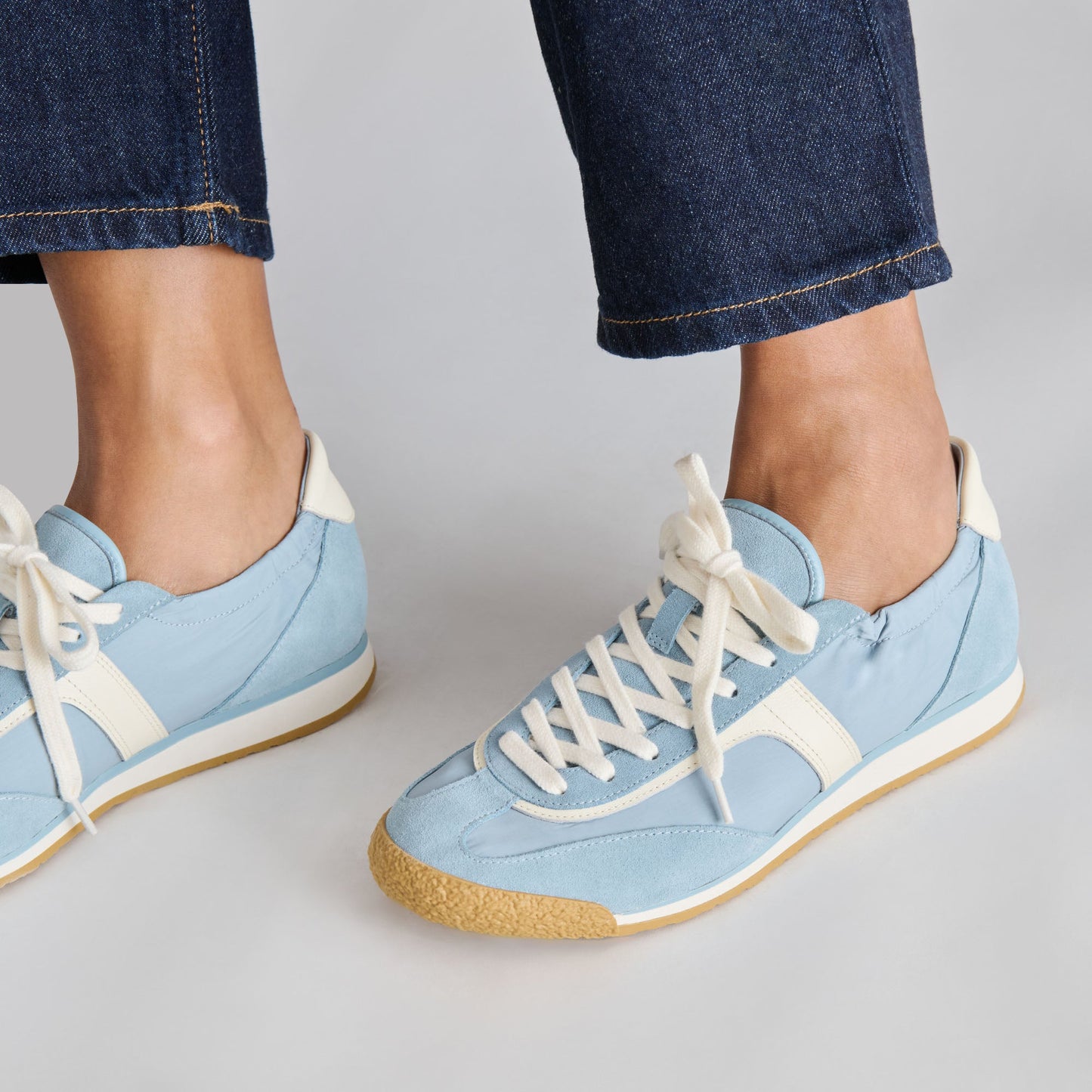 Sariya Lt Blue Nylon Sneakers Dolce Vita On sale