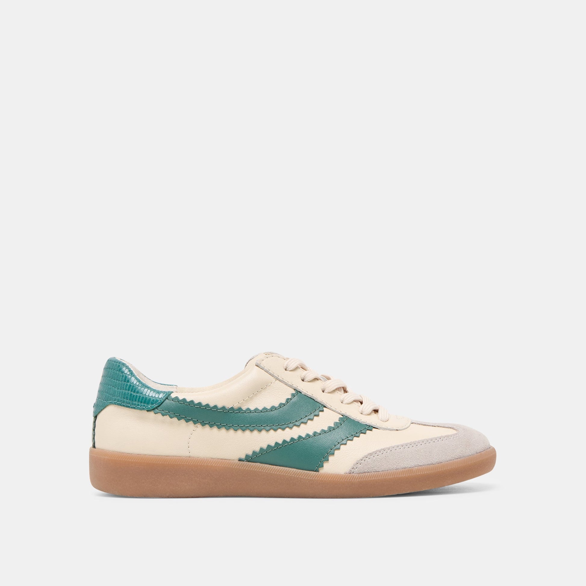 Merit White Green Leather Sneakers Dolce Vita For sale