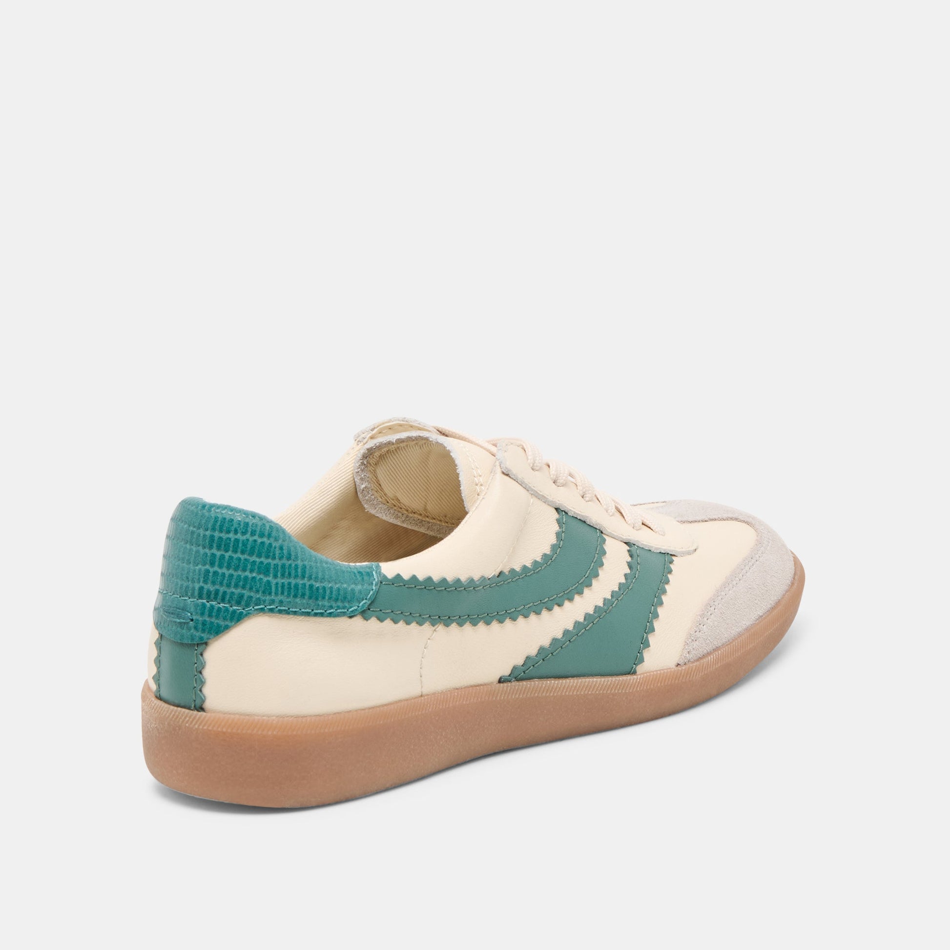 Merit White Green Leather Sneakers Dolce Vita For sale