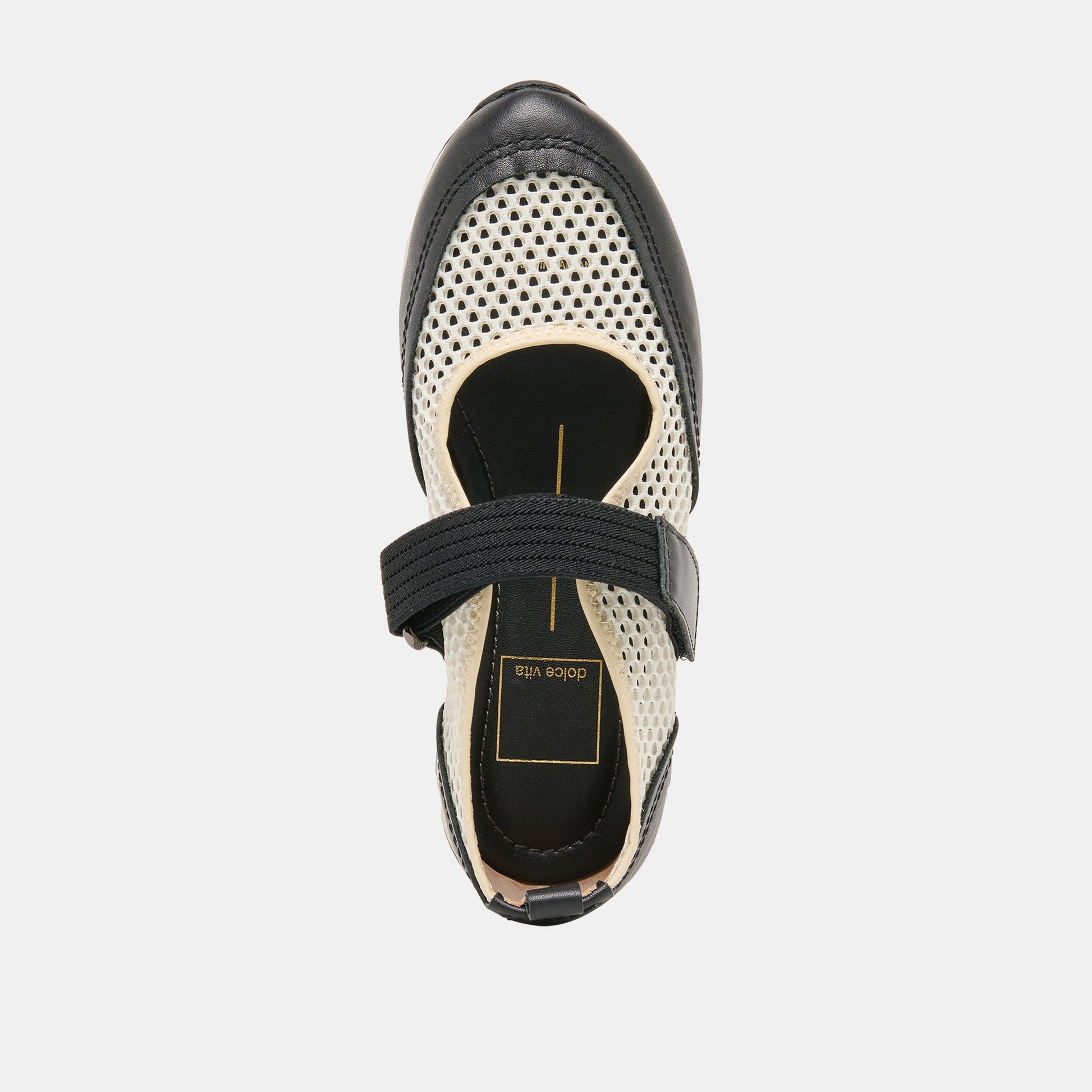 Seline White Black Mesh Sneakers Dolce Vita Sale