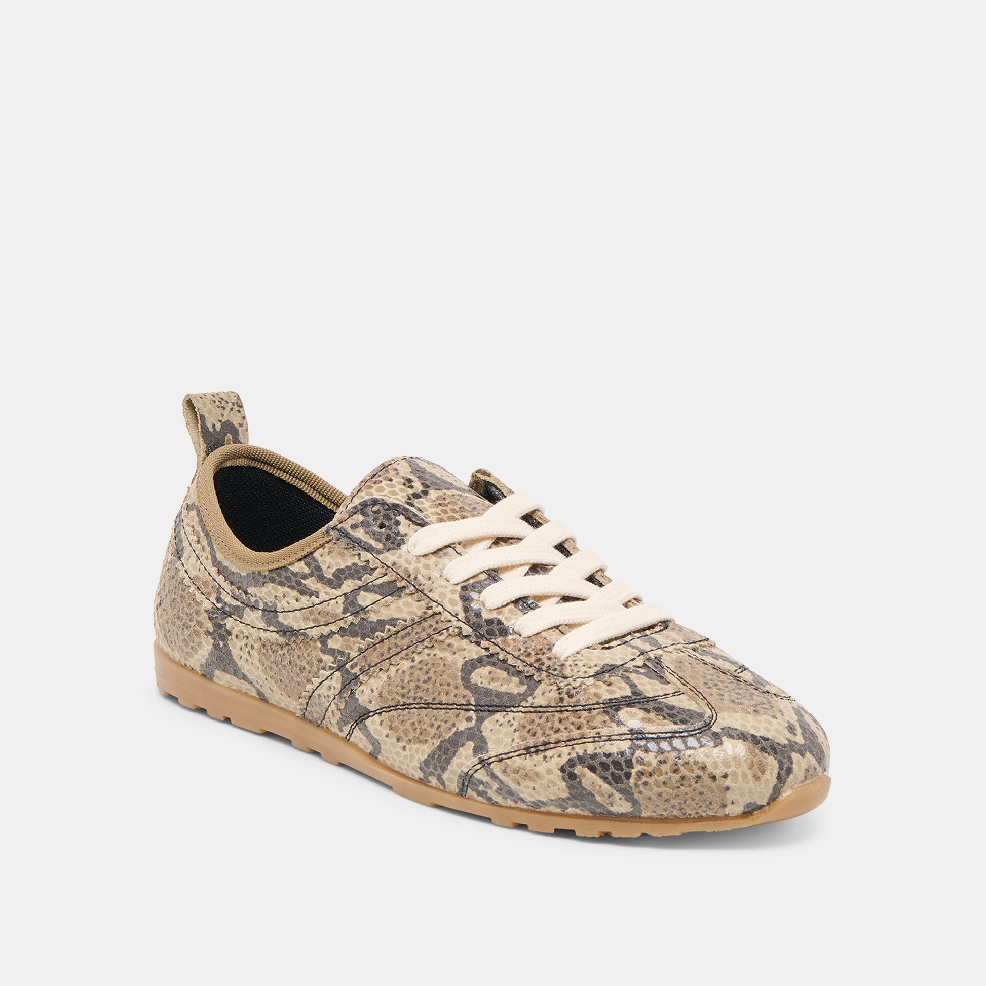 Viper Snake Print Embossed Leather Sneakers Dolce Vita Outlet