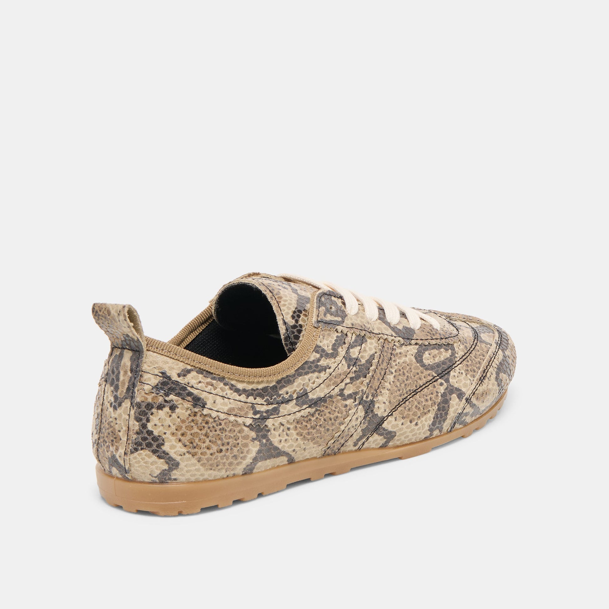 Viper Snake Print Embossed Leather Sneakers Dolce Vita Outlet