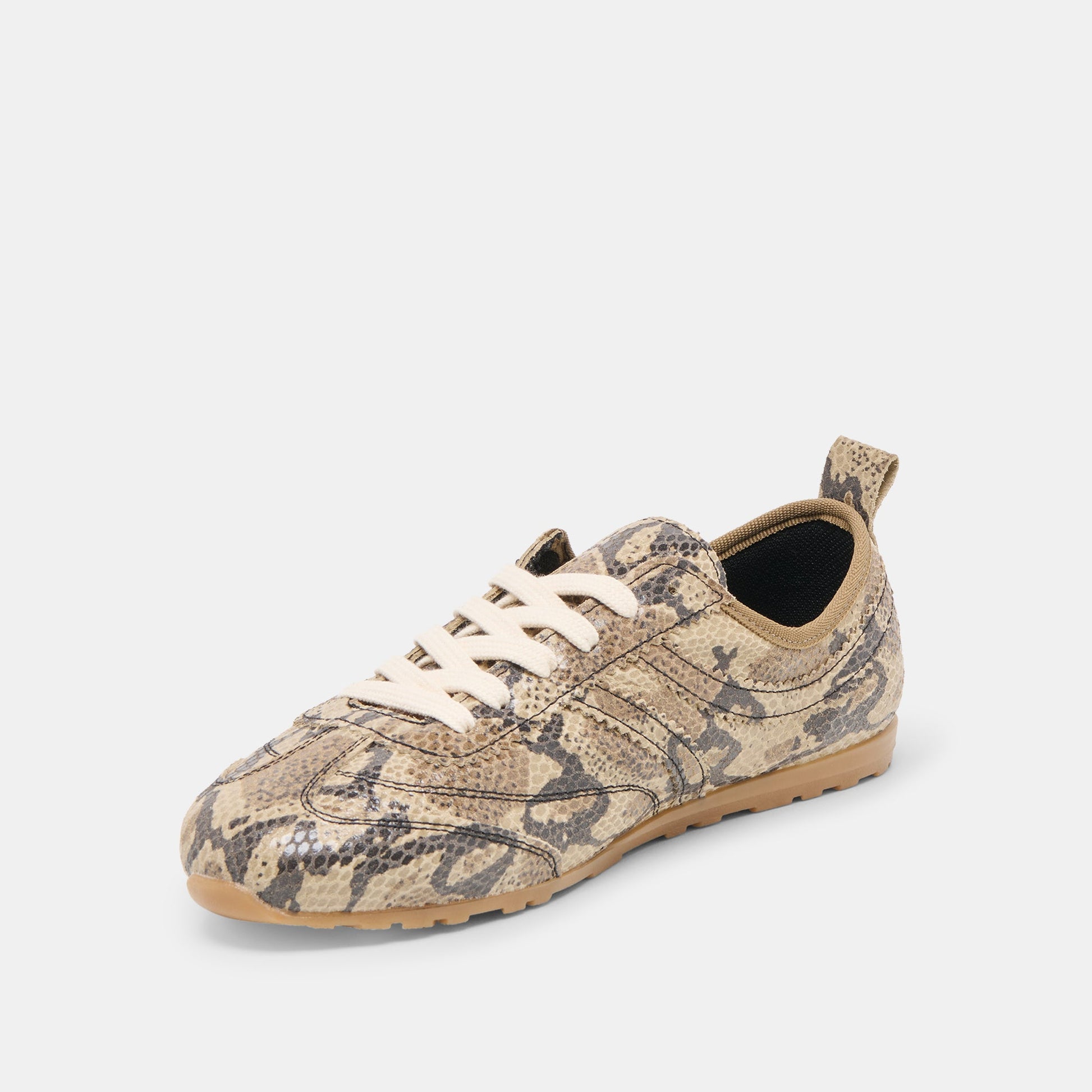 Viper Snake Print Embossed Leather Sneakers Dolce Vita Outlet