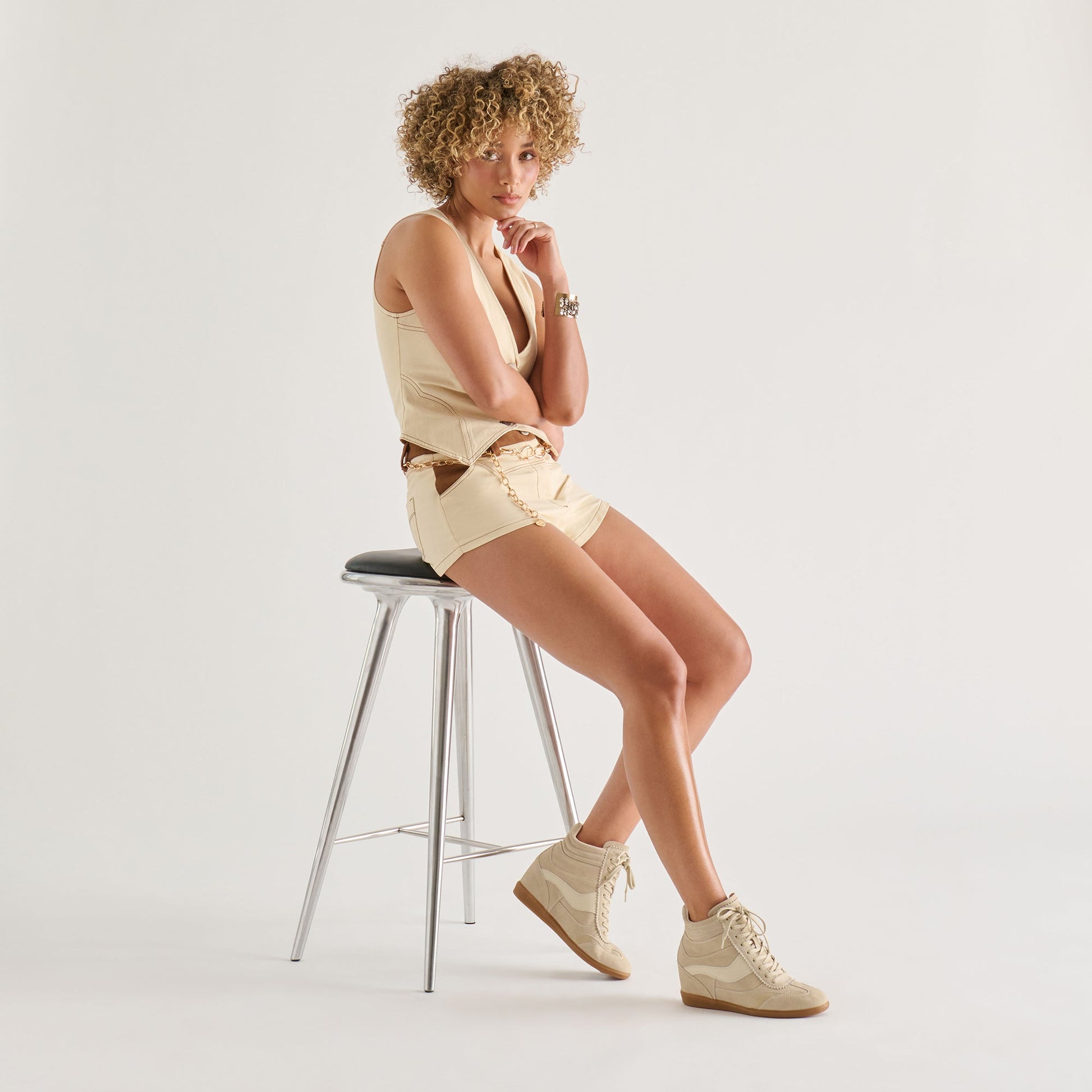 Issac Oatmeal Suede Sneakers Dolce Vita For sale