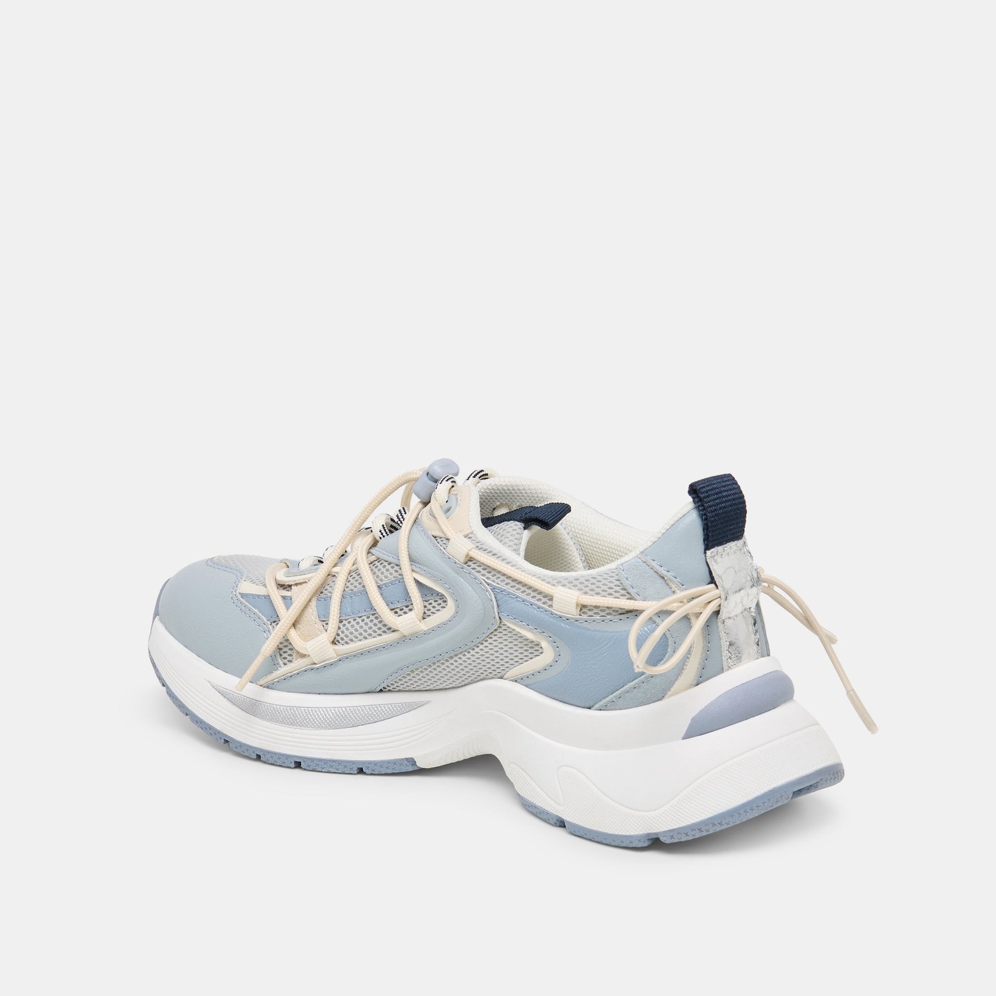 Selmar Blue Multi Leather Sneakers Dolce Vita Sale