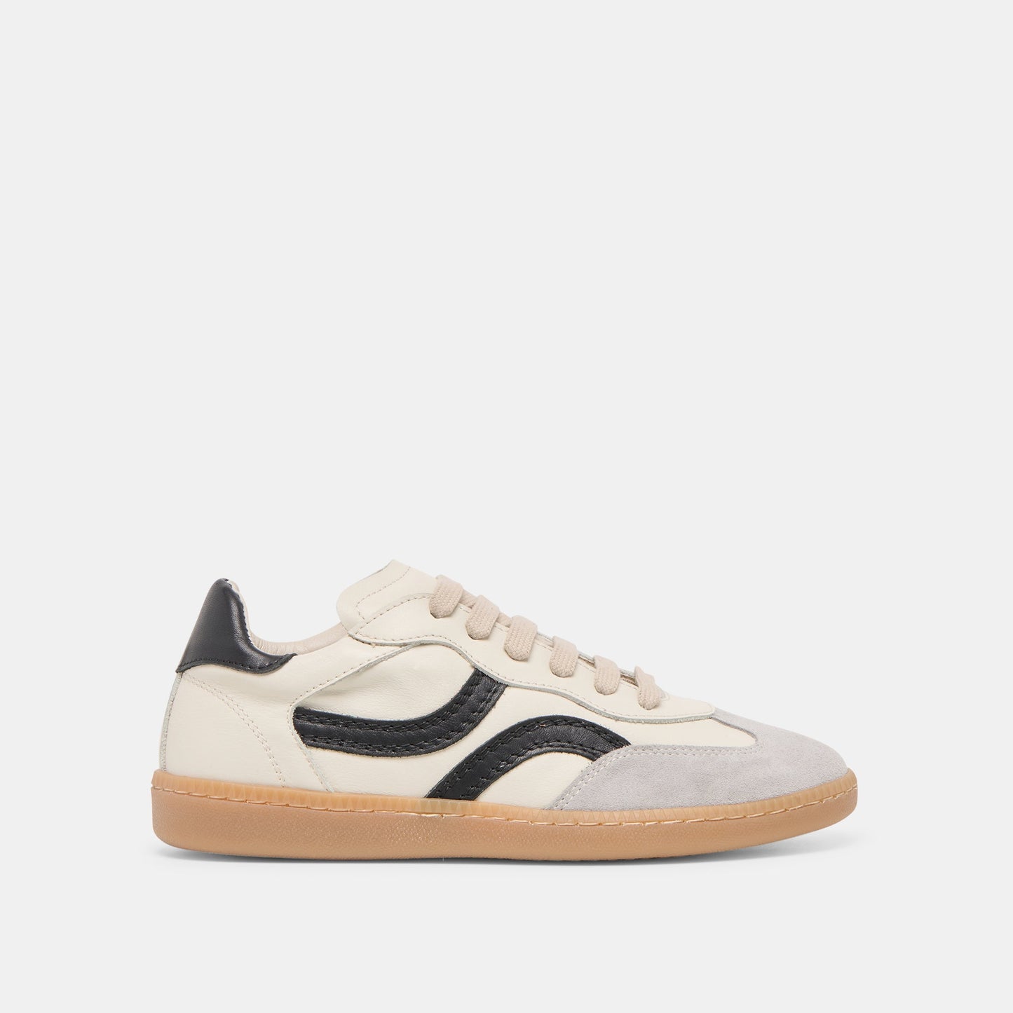 Rebel White Black Leather Sneakers Dolce Vita Outlet