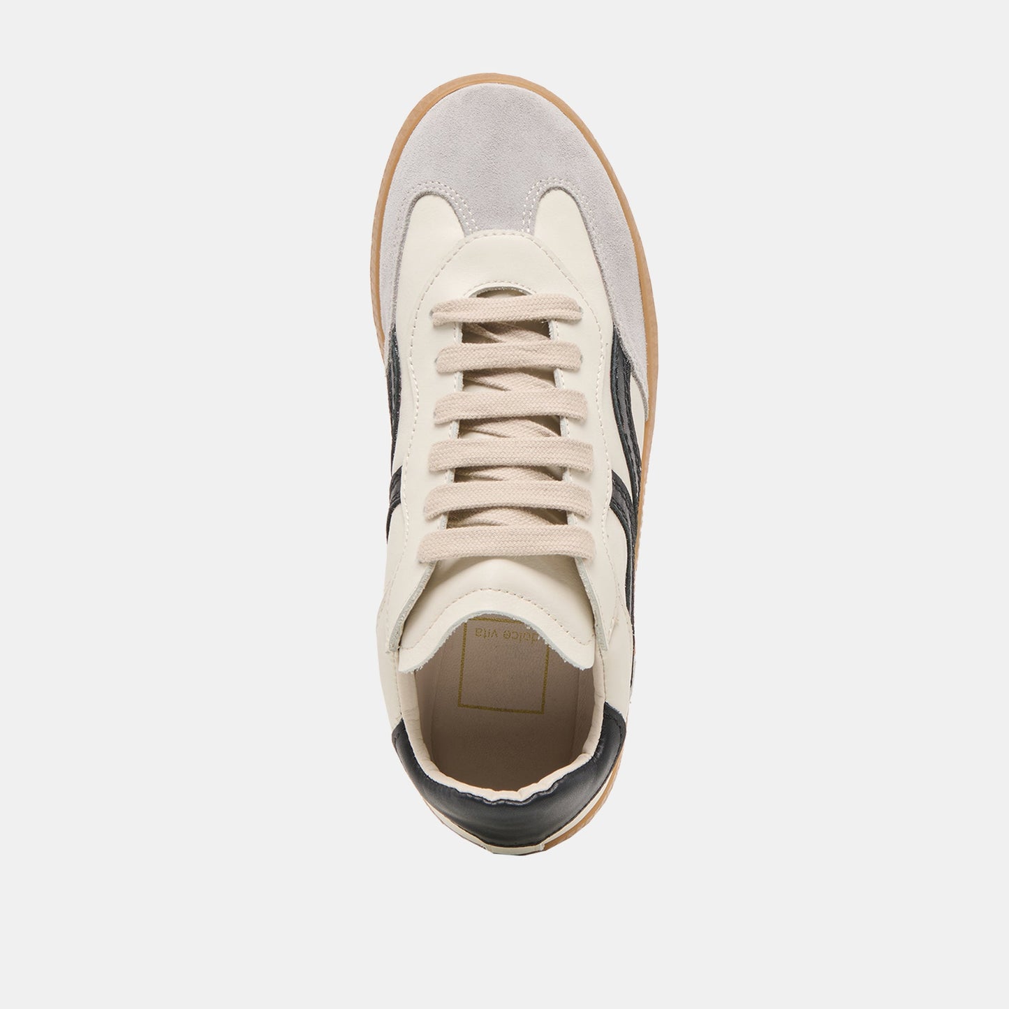 Rebel White Black Leather Sneakers Dolce Vita Outlet