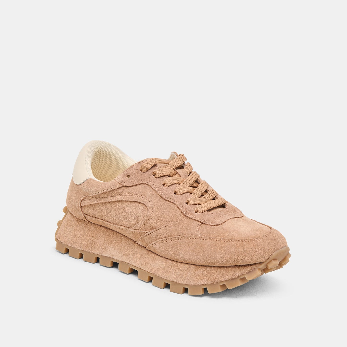 Tricia Toffee Suede Sneakers Dolce Vita New