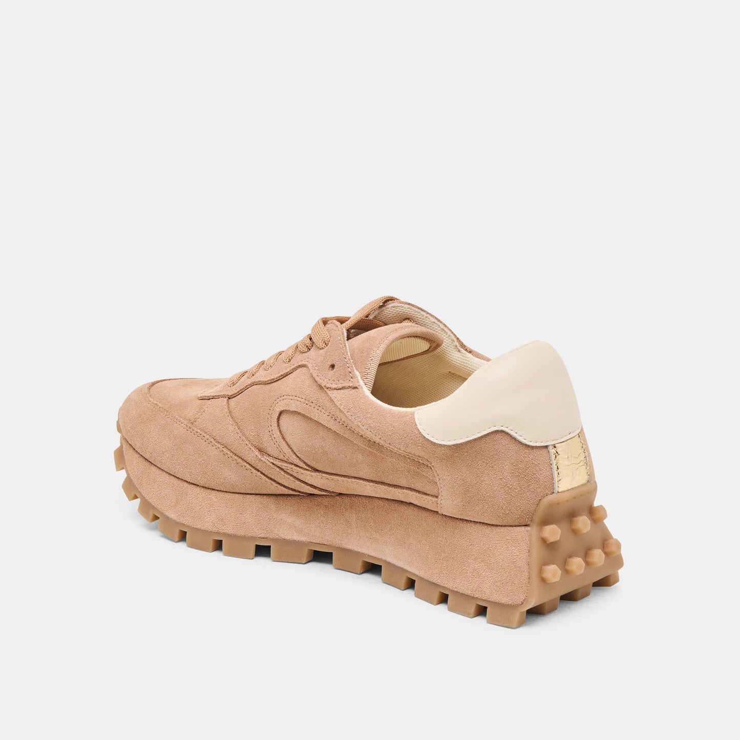 Tricia Toffee Suede Sneakers Dolce Vita New