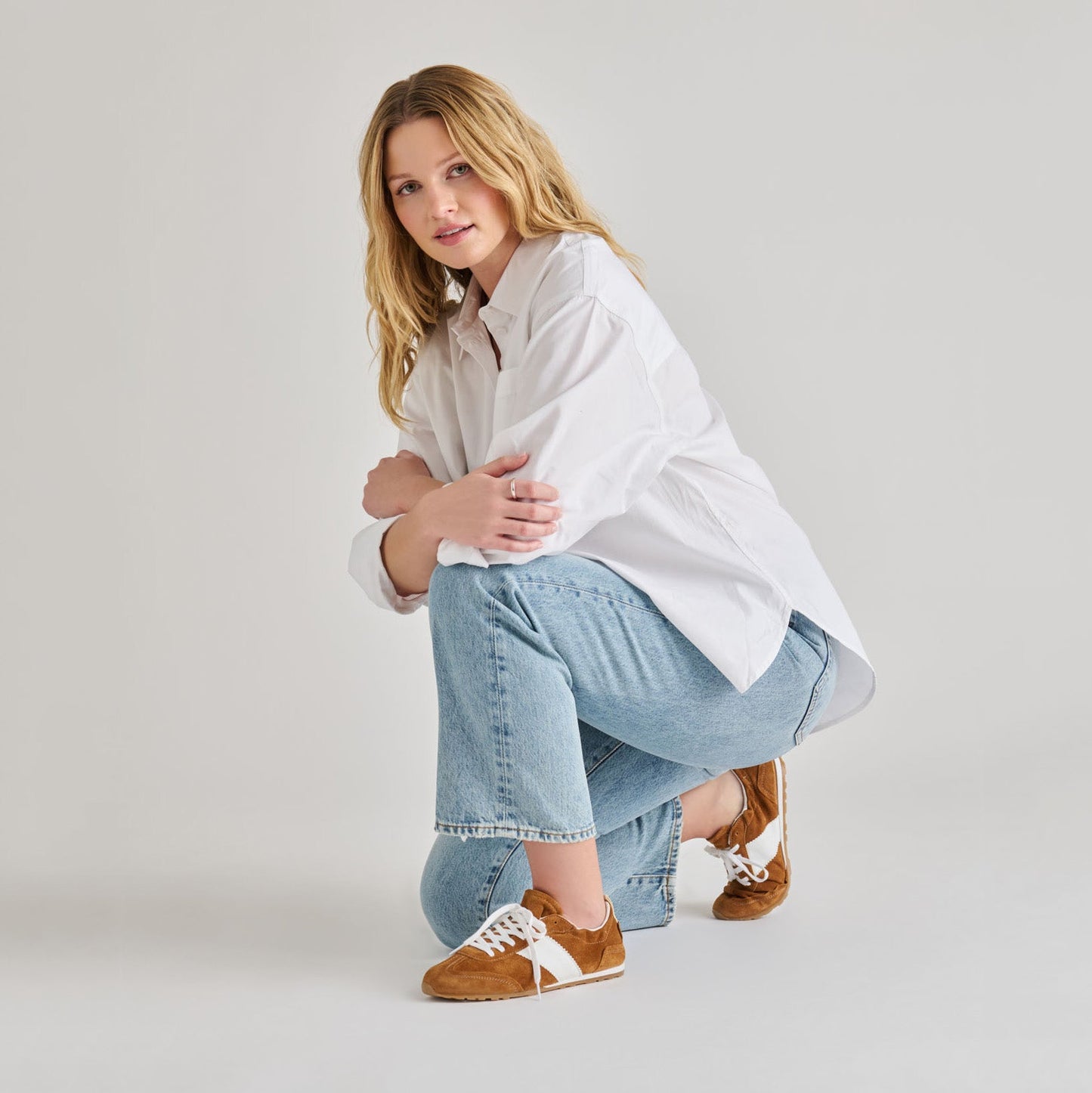 Shyla Cognac Suede Sneakers Dolce Vita Discount