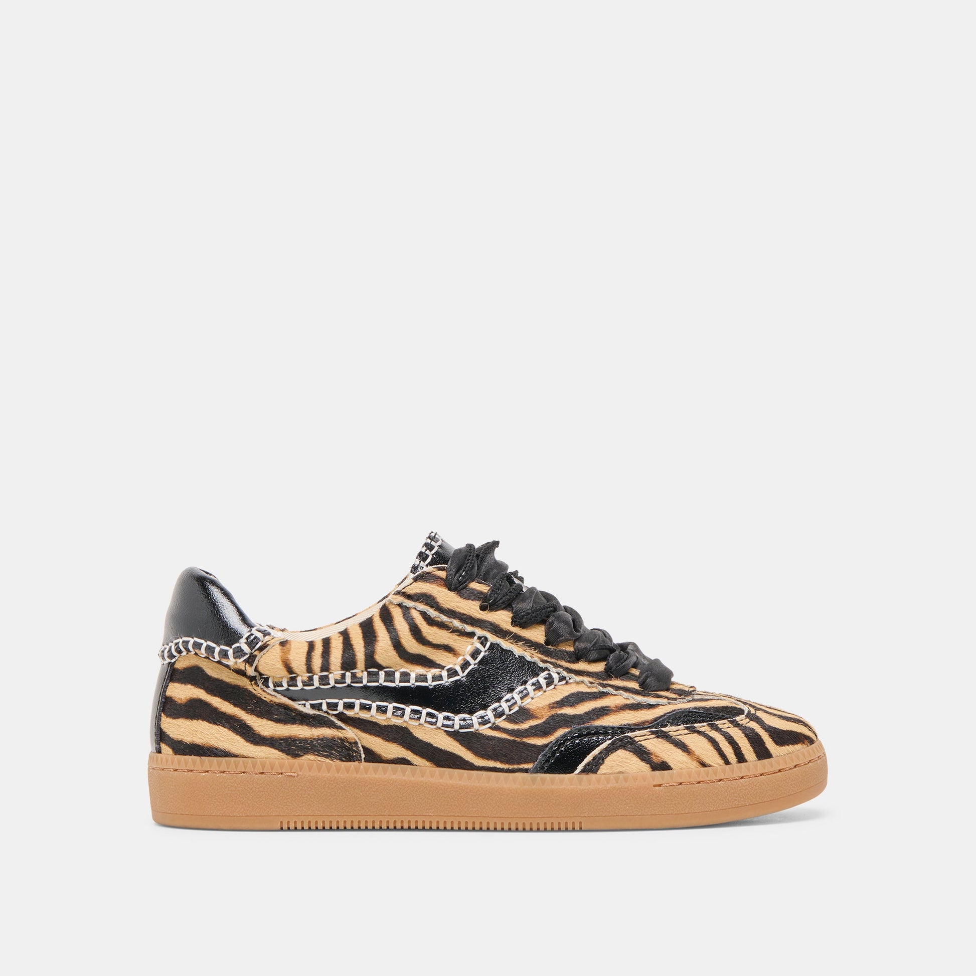 Notice Stitch Tiger Calf Hair Sneakers Dolce Vita For sale