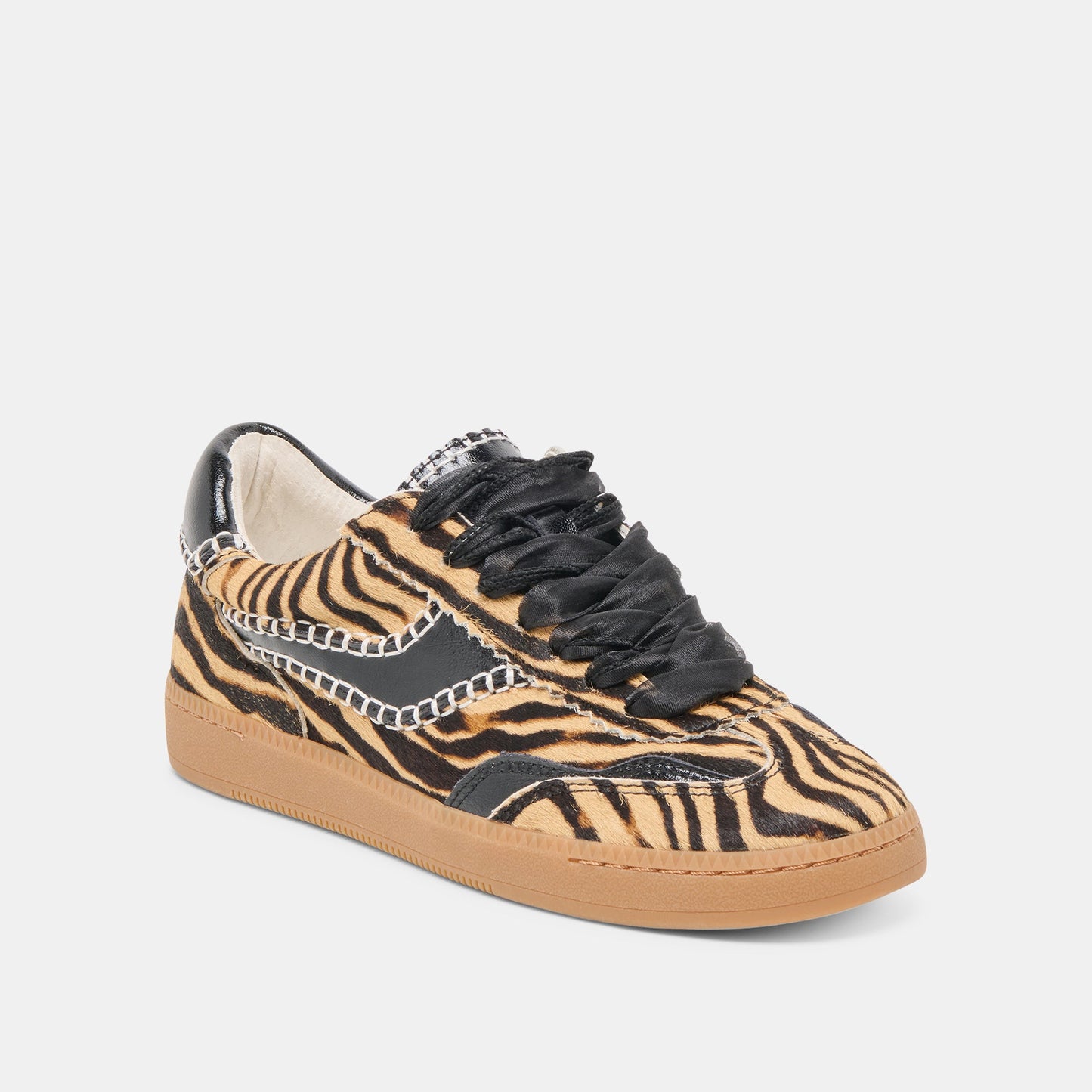 Notice Stitch Tiger Calf Hair Sneakers Dolce Vita For sale