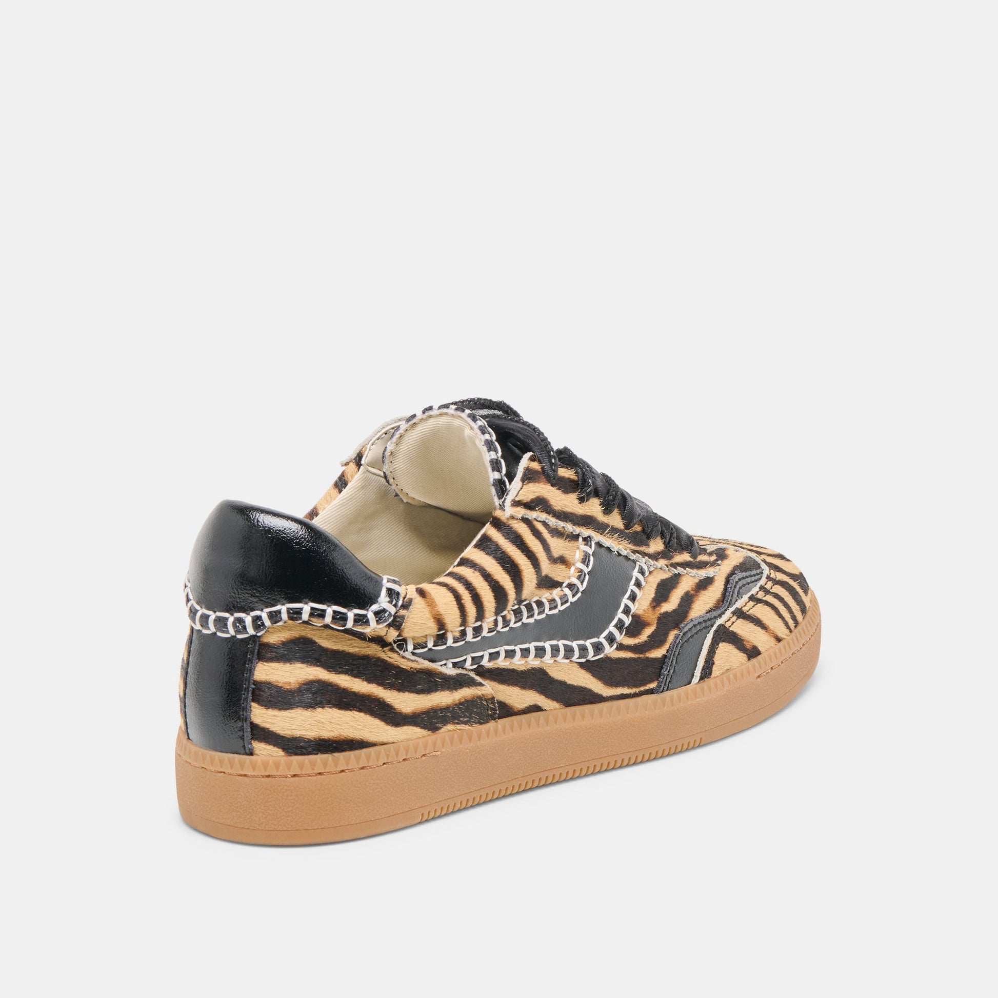 Notice Stitch Tiger Calf Hair Sneakers Dolce Vita For sale