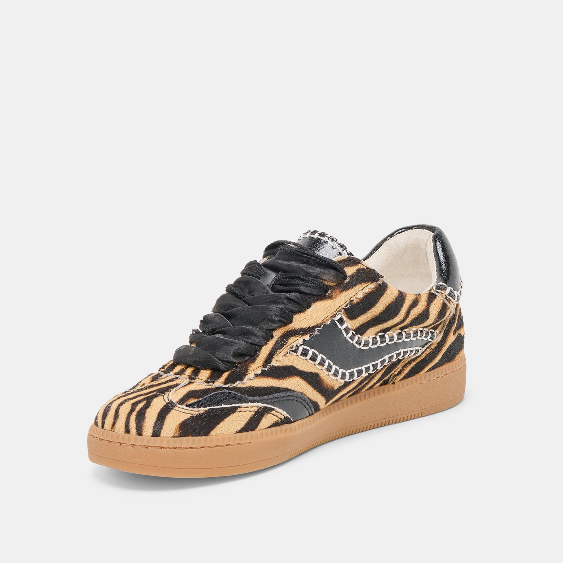 Notice Stitch Tiger Calf Hair Sneakers Dolce Vita For sale
