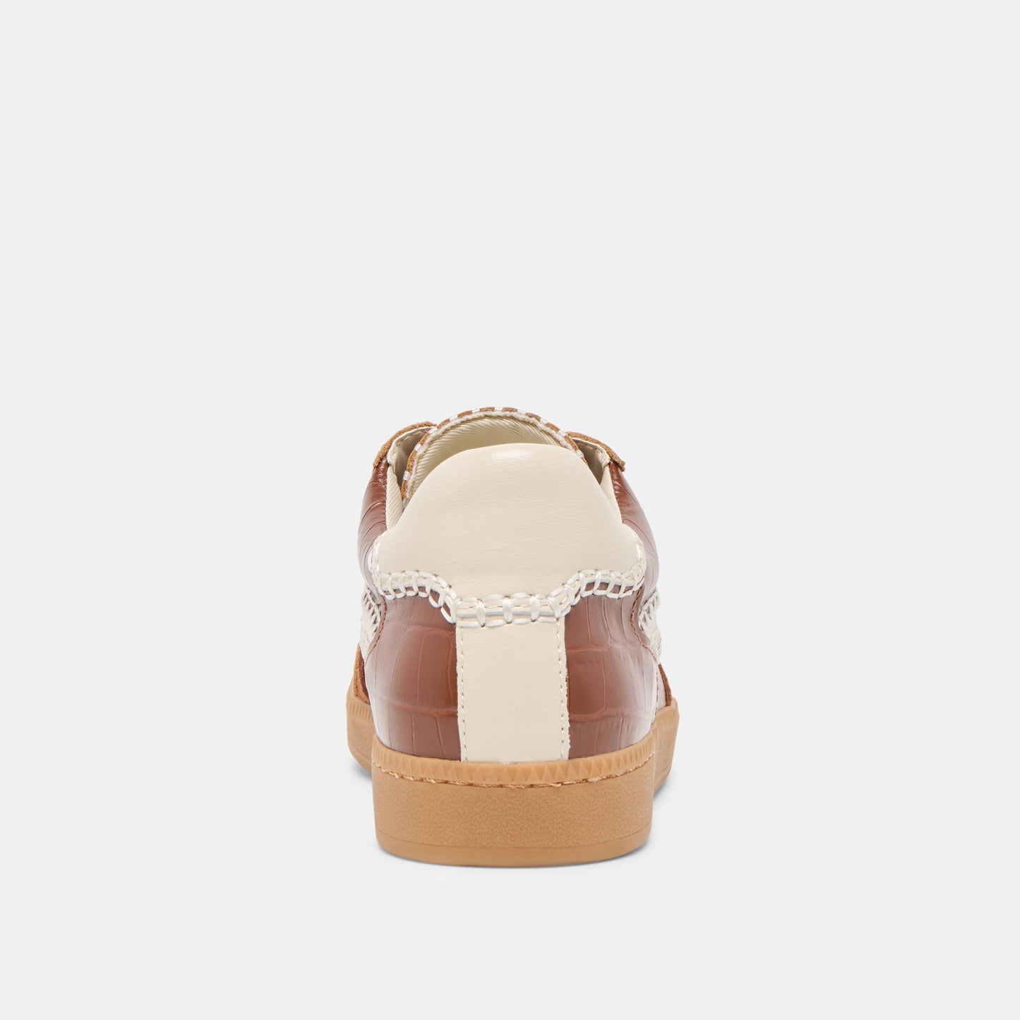 NOTICE STITCH SNEAKERS COGNAC CROCO EMBOSSED LEATHER
 – Dolce Vita Dolce Vita New