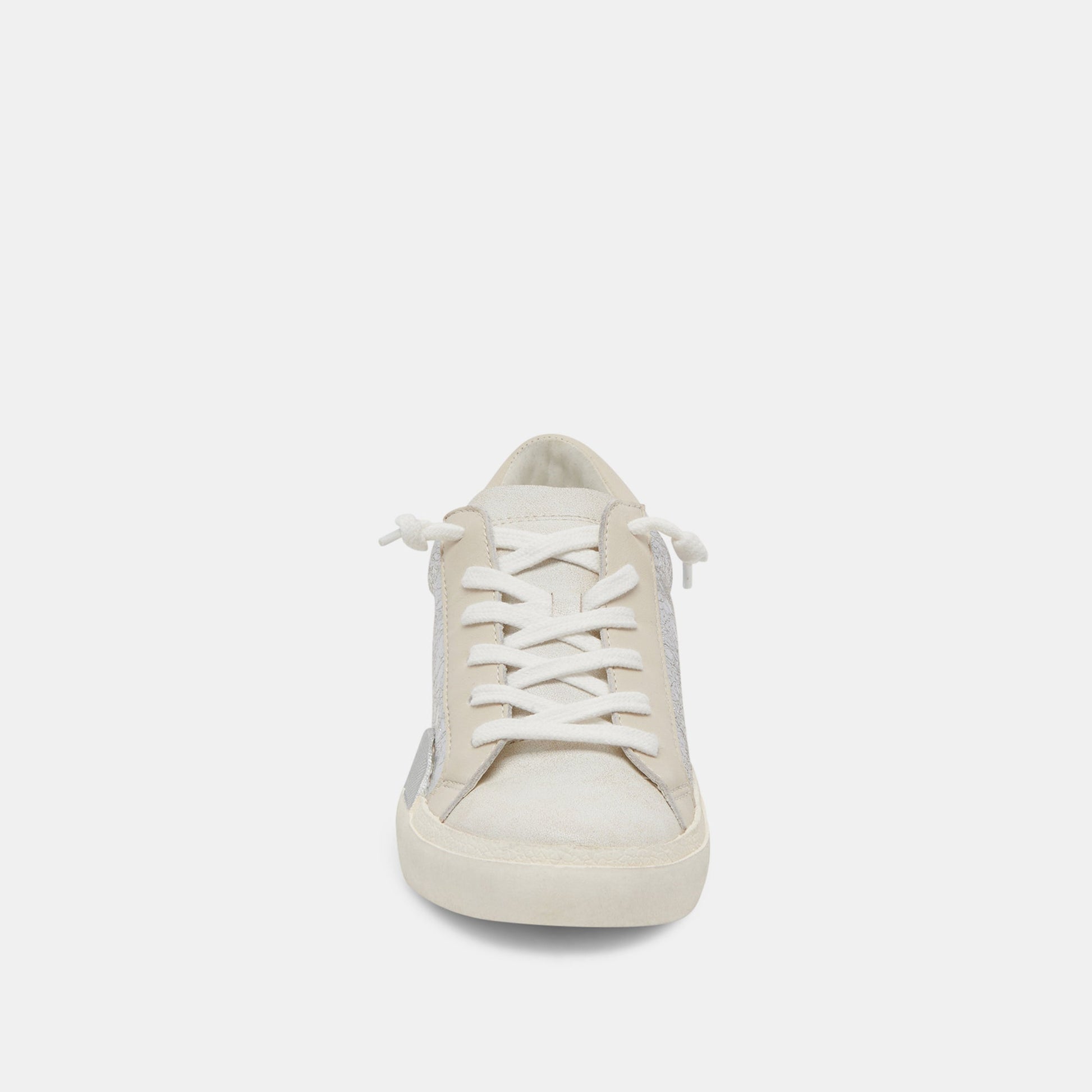 Zina Sneakers Chrome Distressed Leather | Chrome Leather Sneakers
 – Dolce Vita Dolce Vita Discount