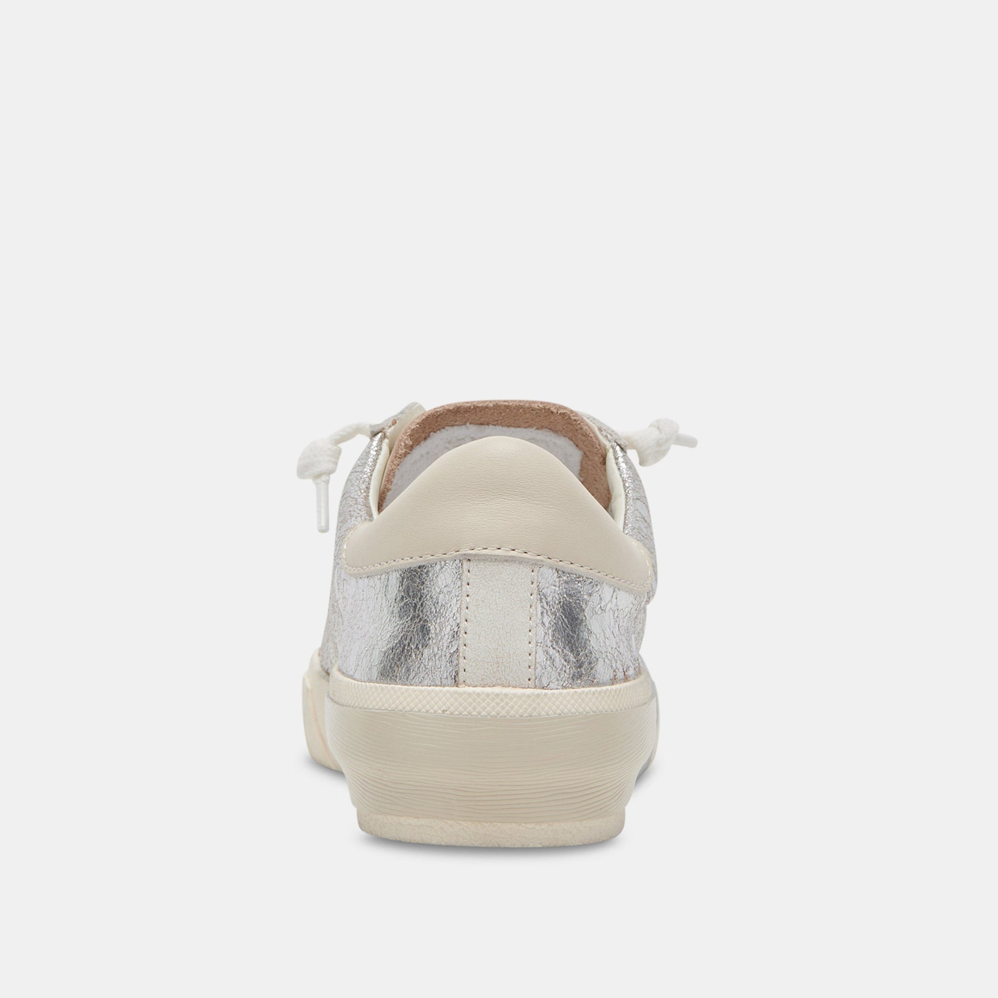 Zina Sneakers Chrome Distressed Leather | Chrome Leather Sneakers
 – Dolce Vita Dolce Vita Discount